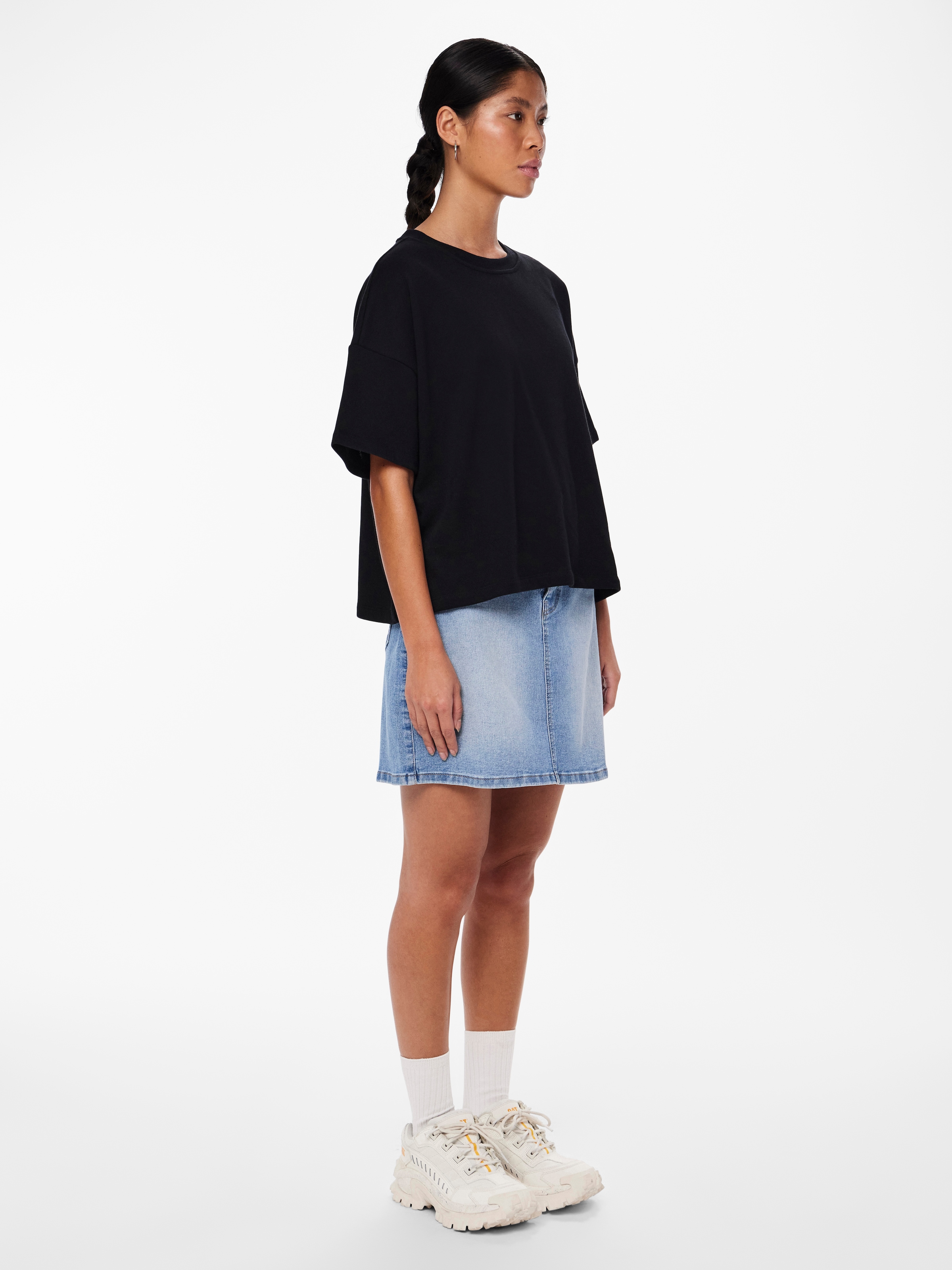 pieces Sweatshirt »PCCHILLI SUMMER 2/4 LOOSE SWEAT NOOS BC«