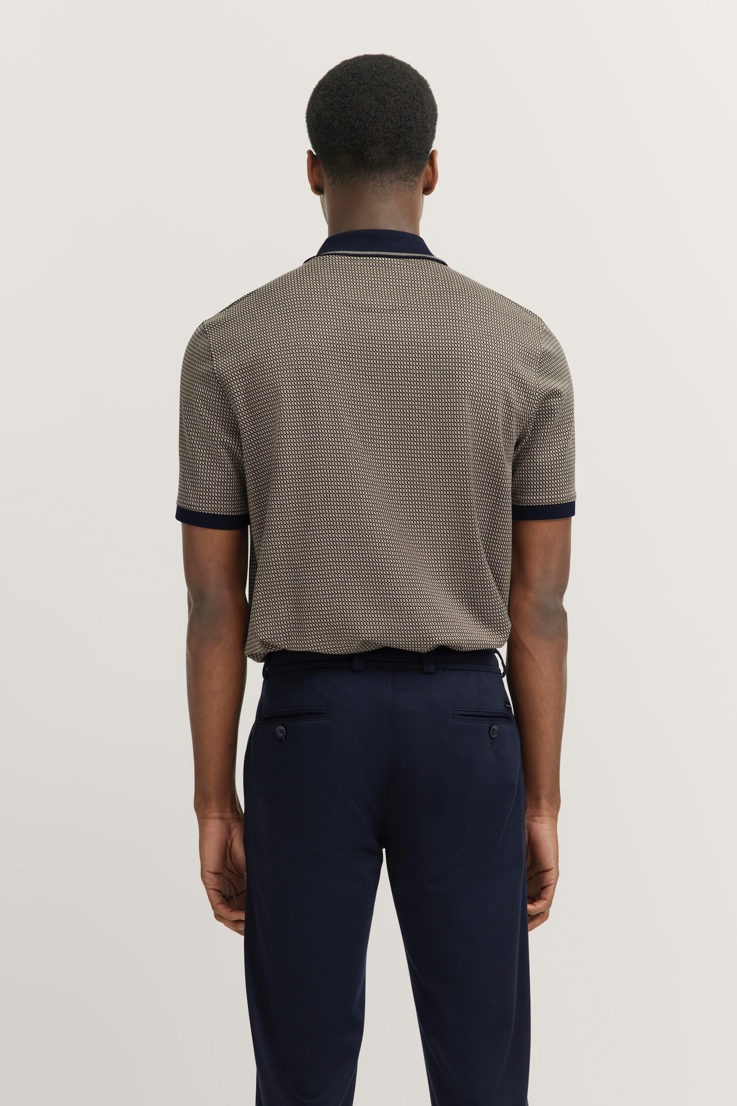 bugatti Poloshirt, aus Baumwolle