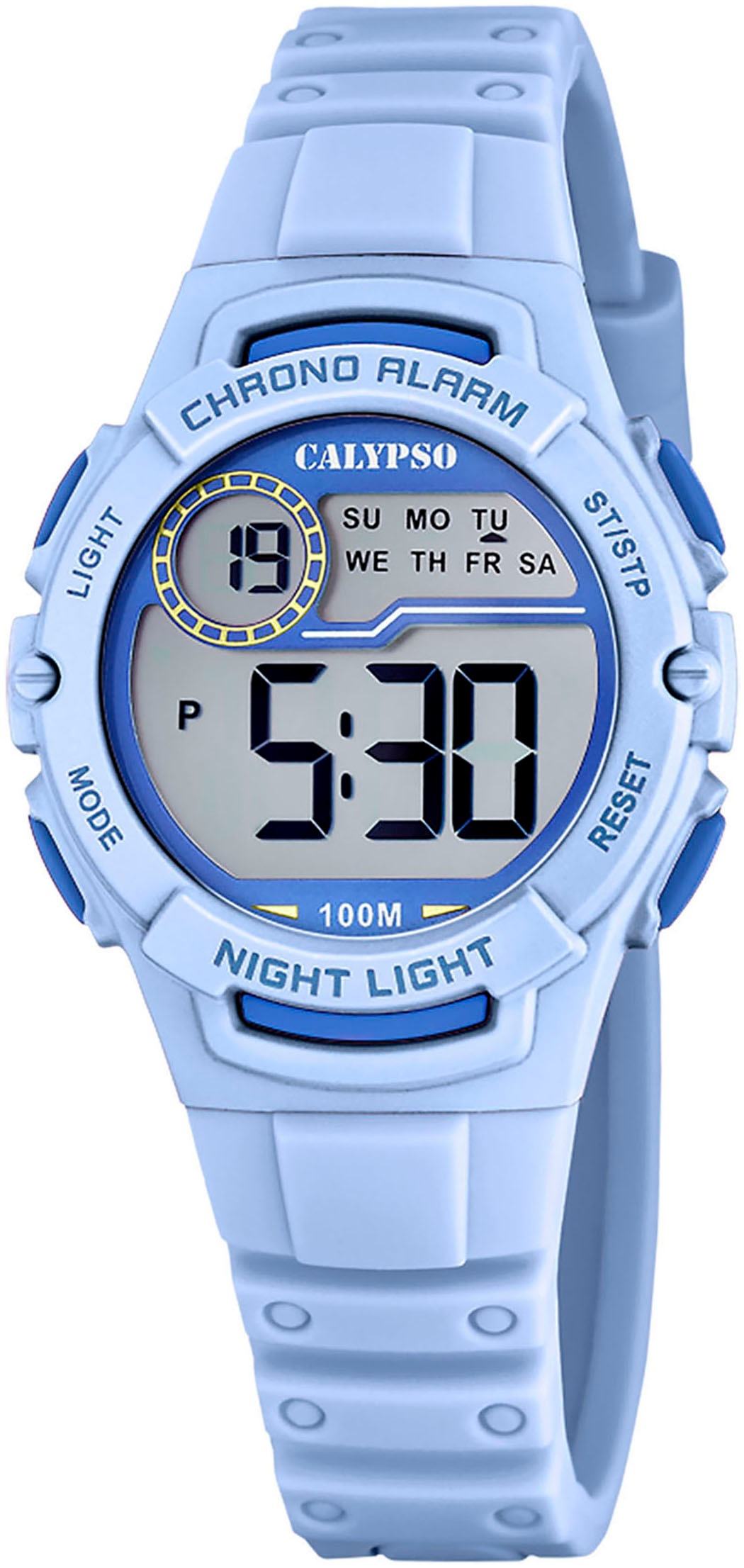 CALYPSO WATCHES Chronograph »Junior Collection«, Kinderuhr, Quarzuhr, Armbanduhr, digital, Datum, Stoppfunktion