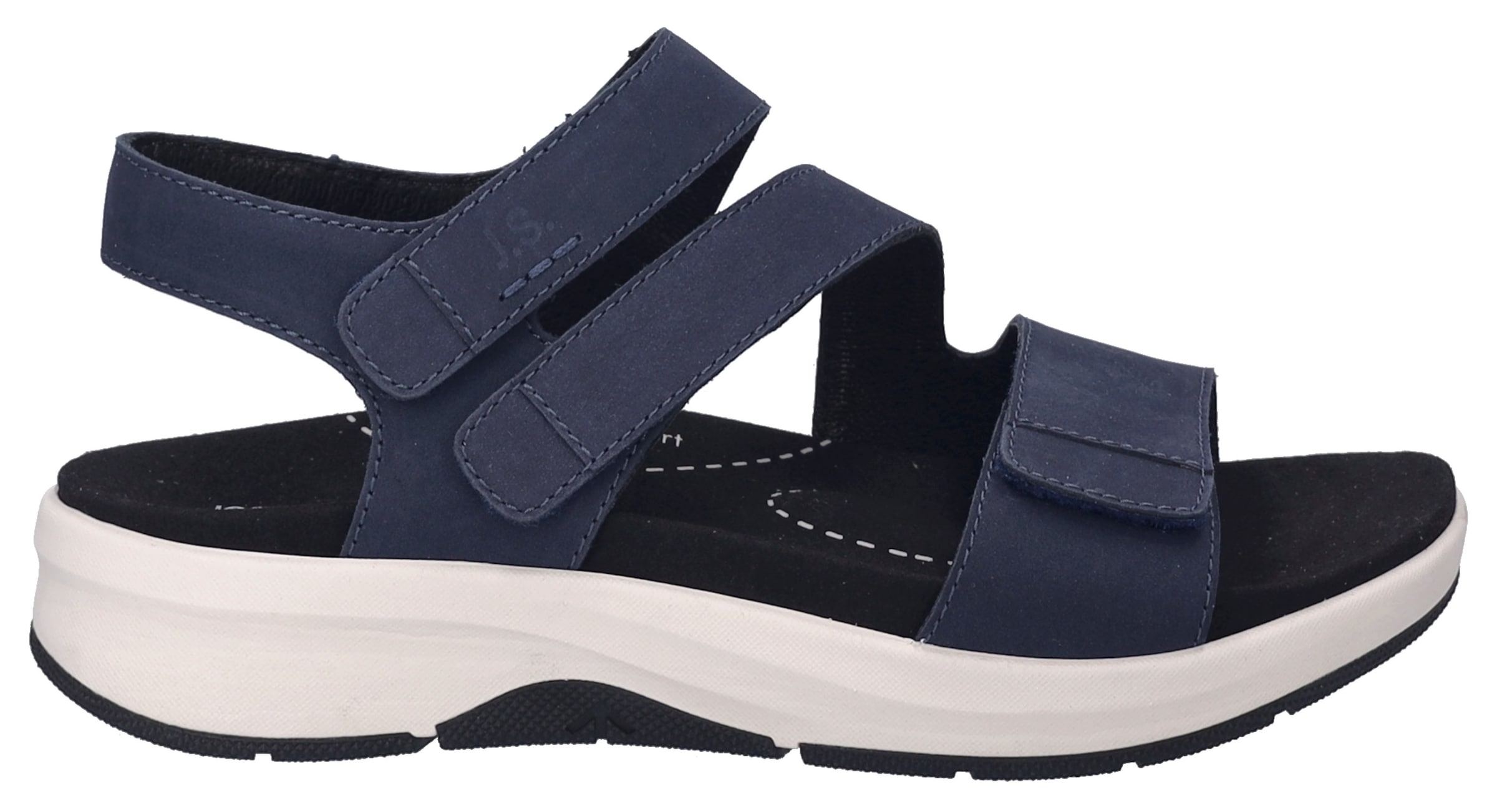 Josef Seibel Sandale »Estelle 03«, Bequemschuh, Sandalette, Klettschuh mit Fußbett