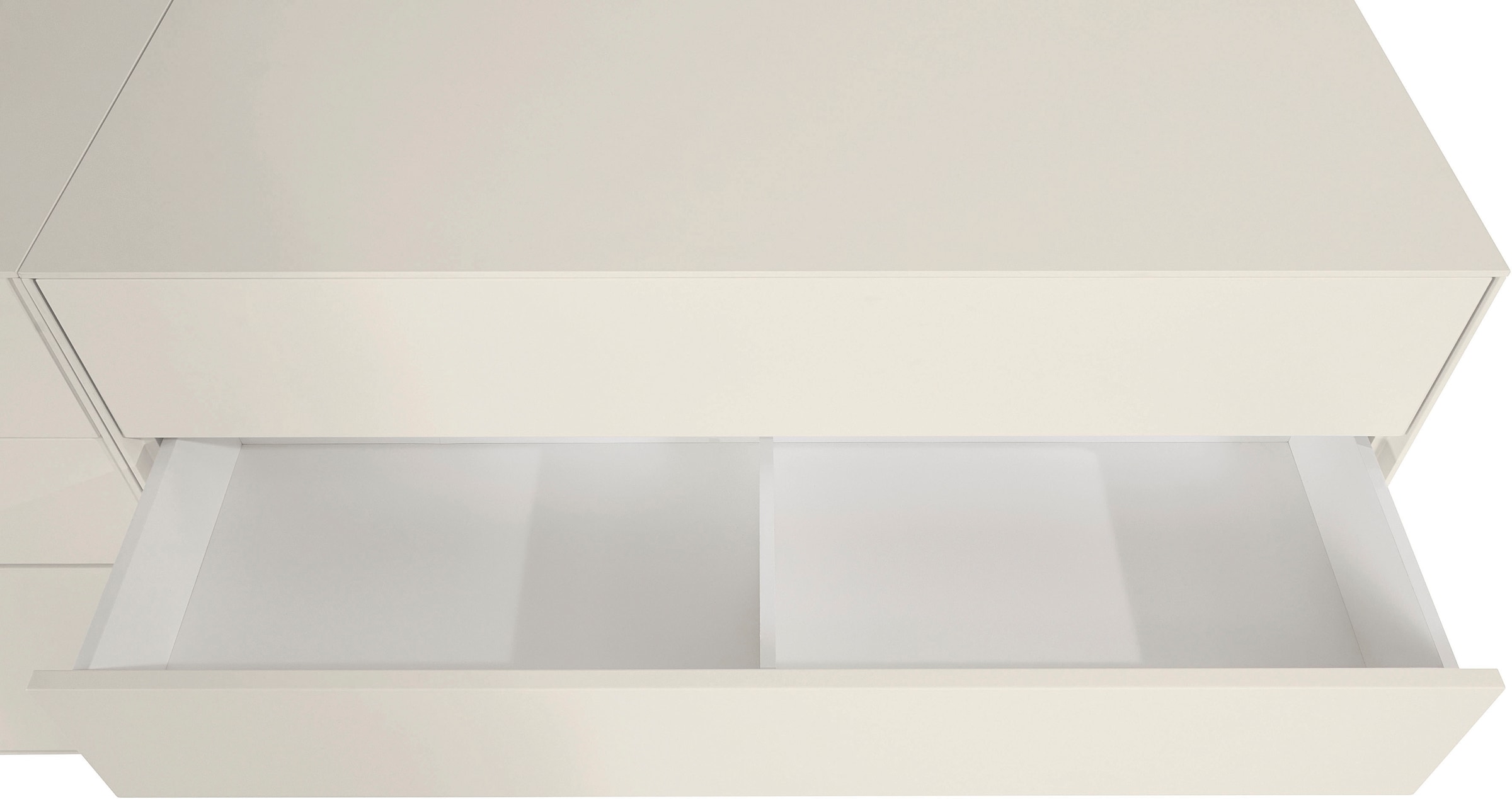 LeGer Home by Lena Gercke Sideboard »Essentials«, (2 St.), Breite: 224cm, MDF lackiert, Push-to-open-Funktion