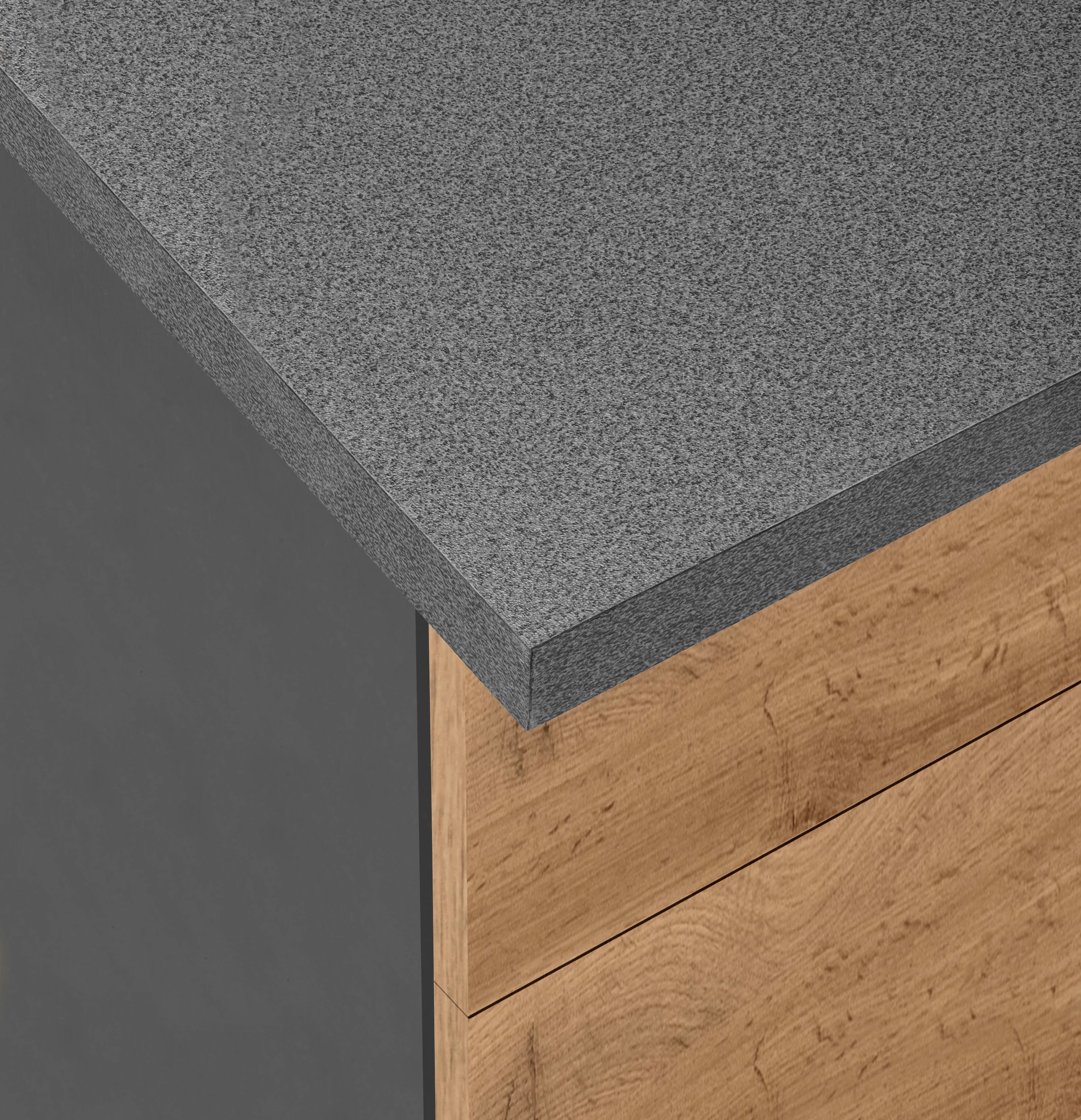 KOCHSTATION Küchenzeile »KS-Colmar« mit E-Geräten, Breite 300 cm