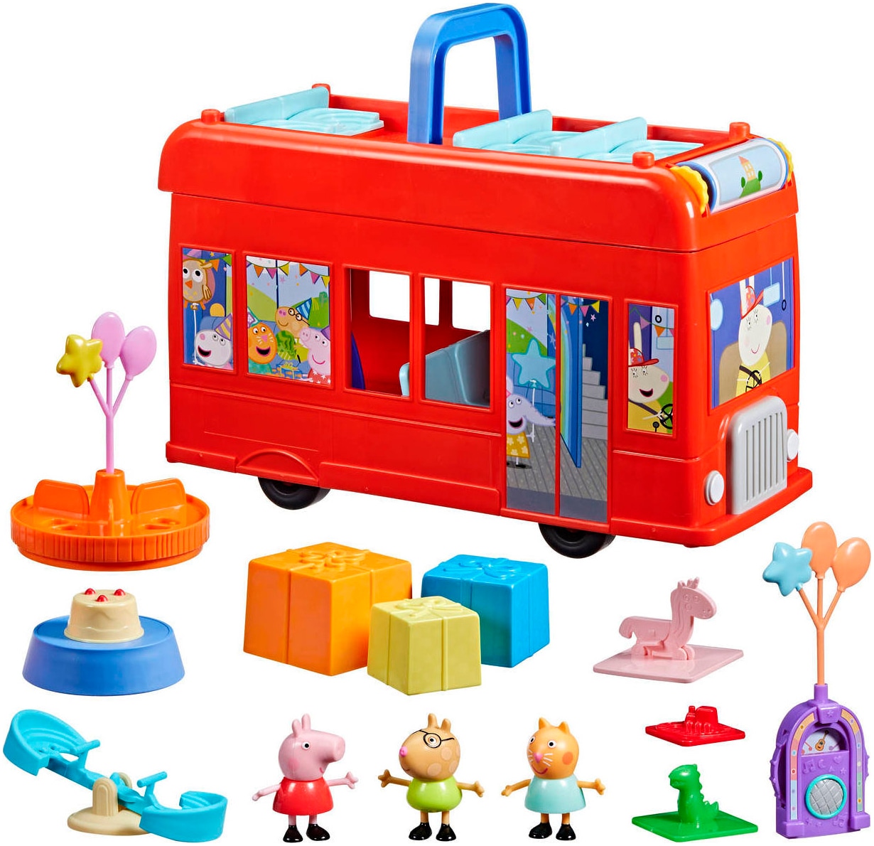 Spielwelt »Peppa Pig, Peppas 2-in-1 Partybus«