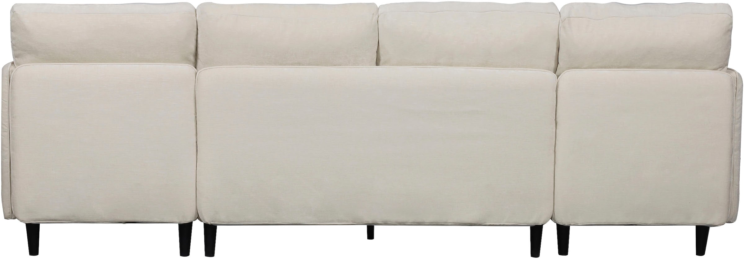 Dorel Home Wohnlandschaft »LINDHUS, U-Form, verschiedene Stellvarianten, Modulsofa« Recamiere, Stauraum, Cord und Chenille-Bezug