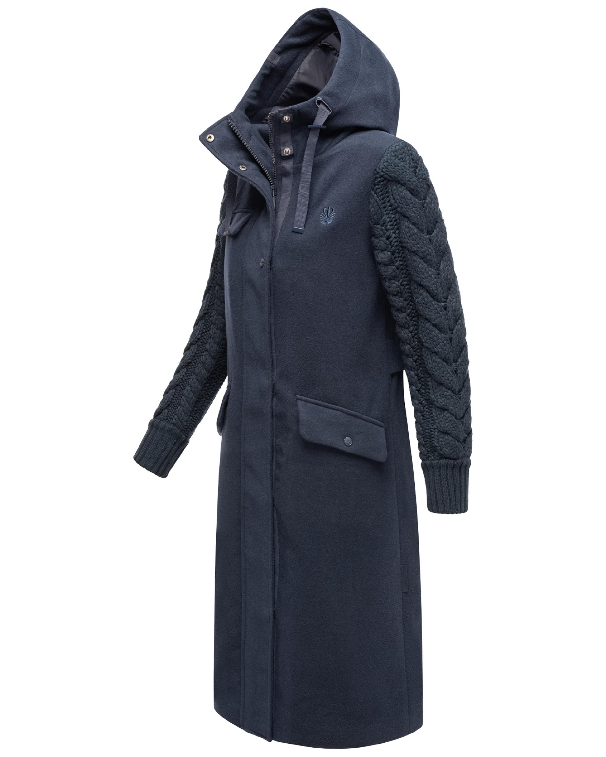 Navahoo Kurzmantel »Wintermantel Knit Babe 14«