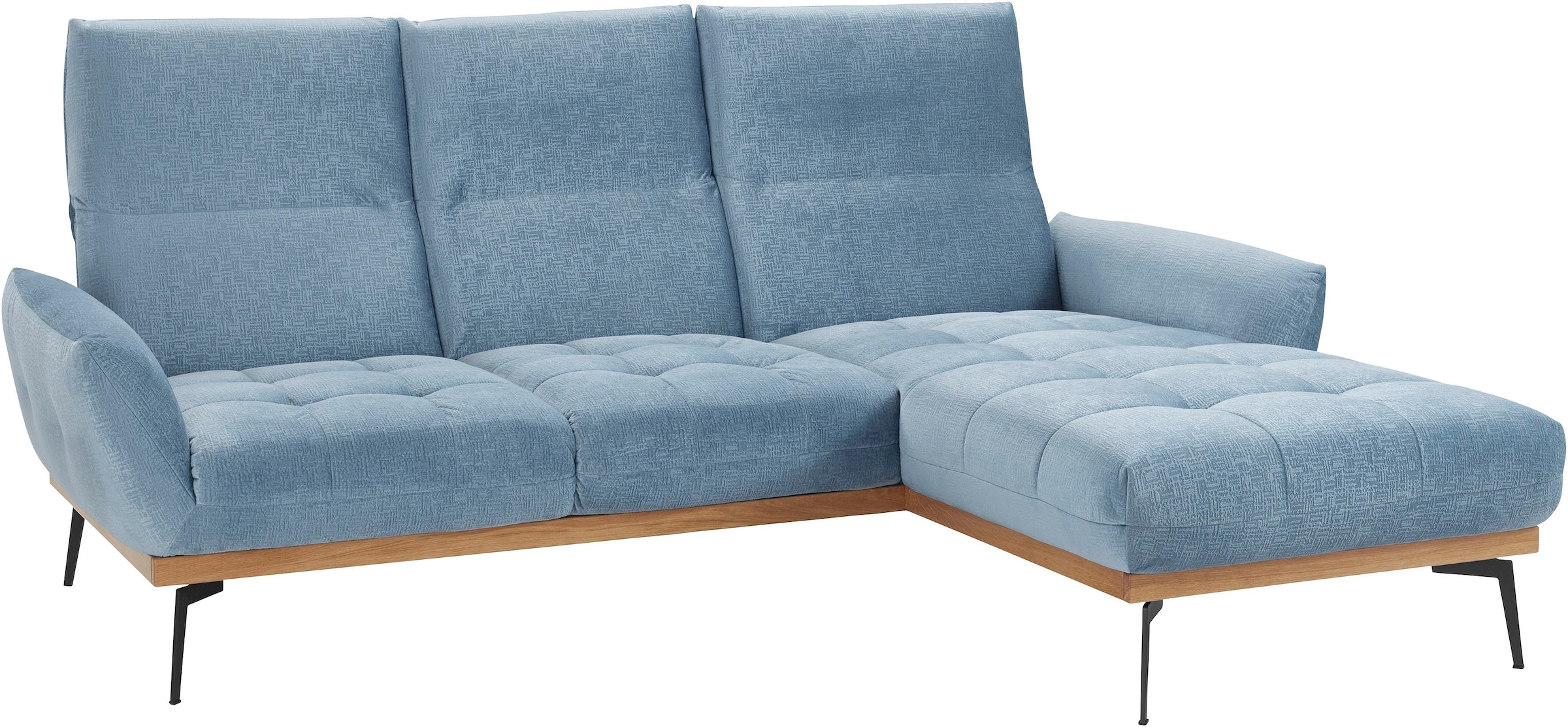 Guido Maria Kretschmer Home&Living Ecksofa »Palíc, inkl. Rückenverstellung, bequem, elegant, Breite 245cm, L-Form«