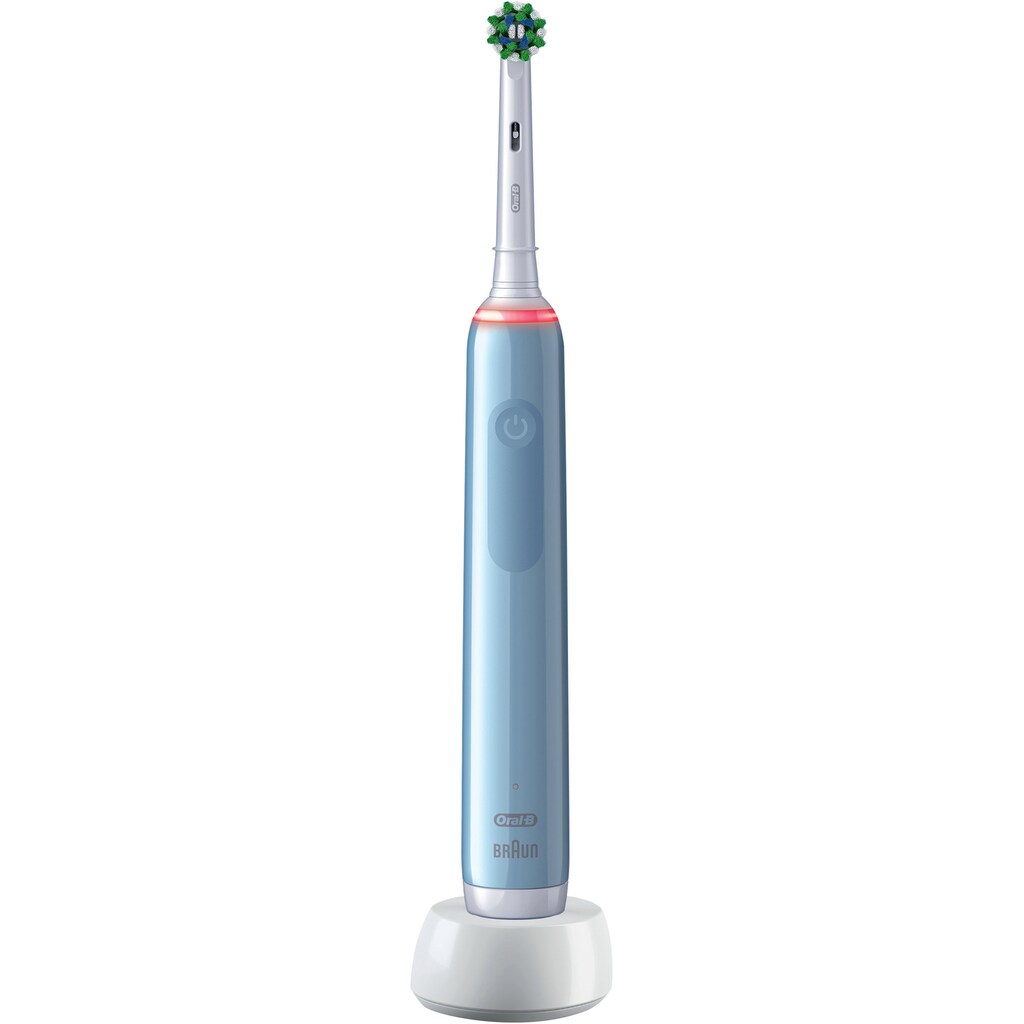 Oral-B Elektrische Zahnbürste »Pro 3 3000 Cross Action«, 1 St. Aufsteckbürsten