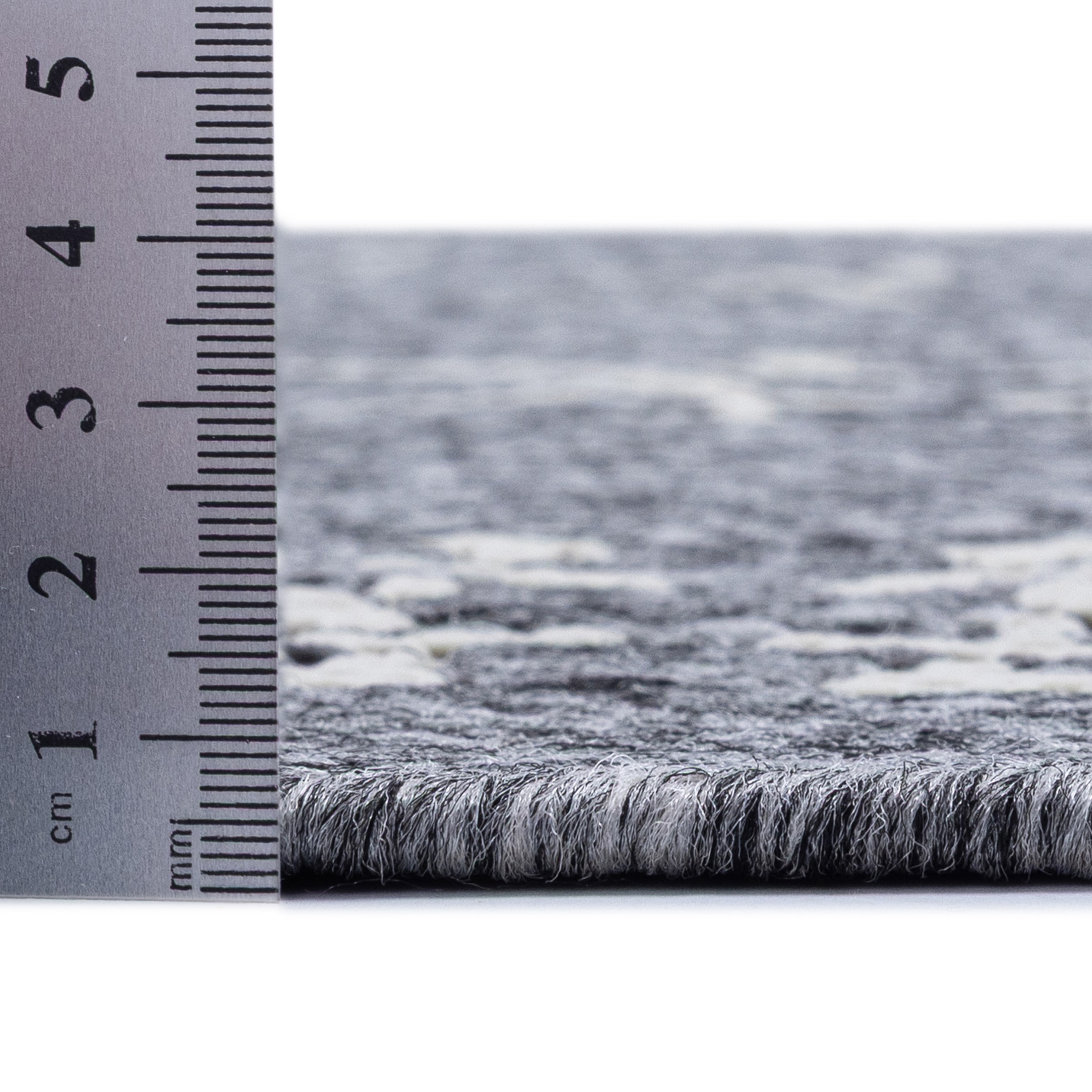 Sansibar Teppich »Nordsee Beach SA-034« rechteckig 5 mm Höhe modernes Design, Motiv: gekreuzte Säbel, In- und Outdoor geeignet