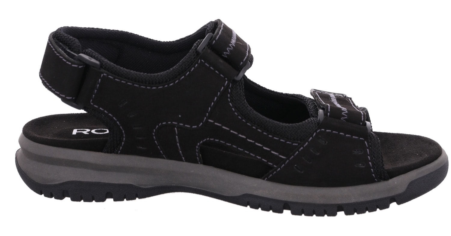 Rohde Outdoorsandale »PALERMO«, Outdoorsandale, Sommerschuh, Urlaubschuh, Klettschuh mit Softfußbett