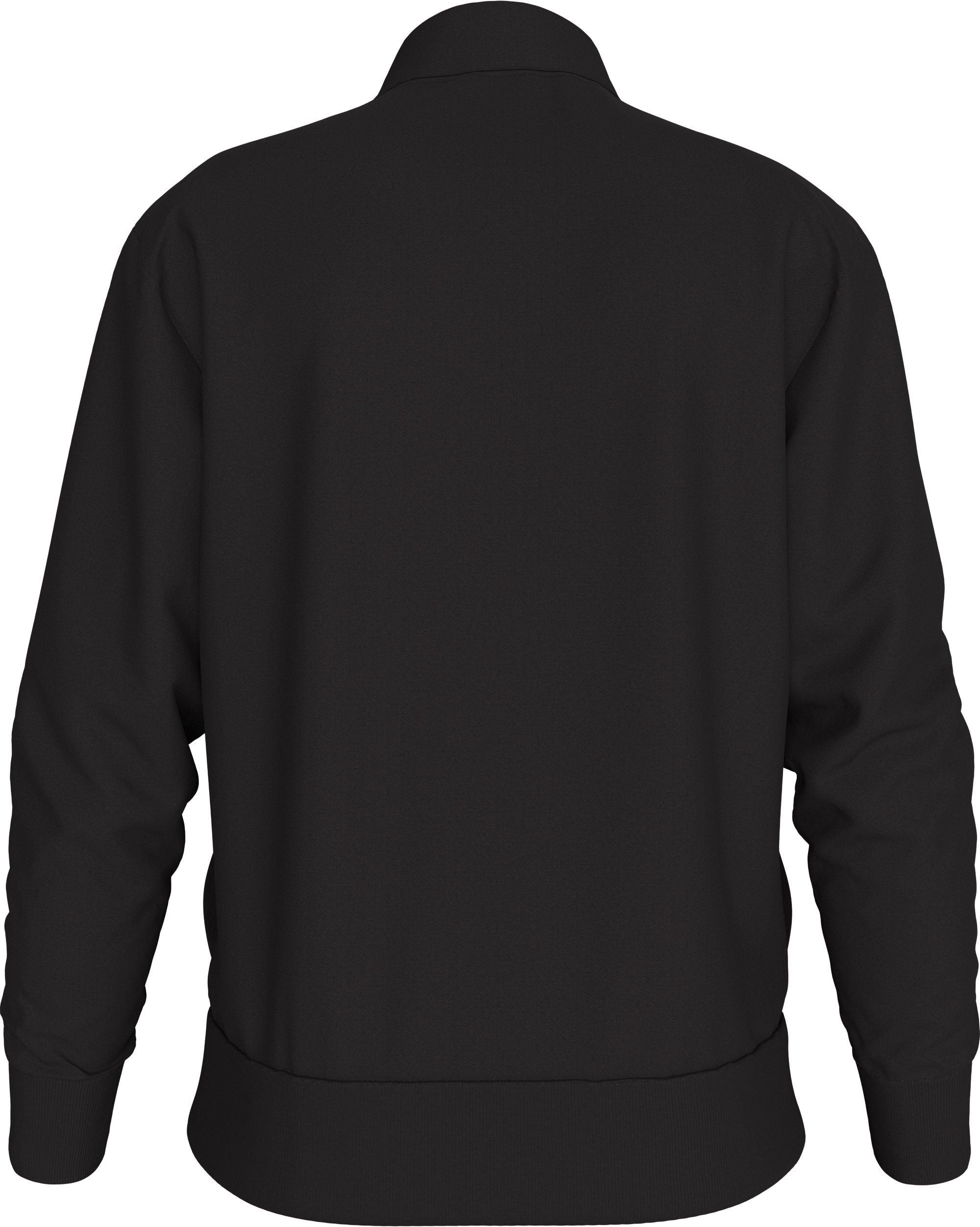 Calvin Klein Jeans Sweatshirt »LS EU 350TERRY MICRO MONOLOGO QT«, Regular fit, Stehkragen und Reißverschluss
