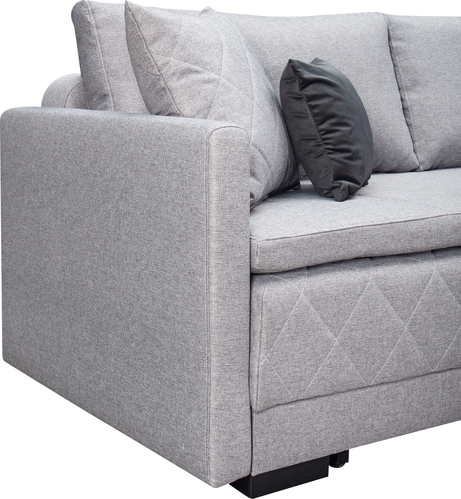 INOSIGN Schlafsofa »Potsdam«, mit Boxspringaufbau, Bettfunktion & Bettkasten, Dauerschlafsofa