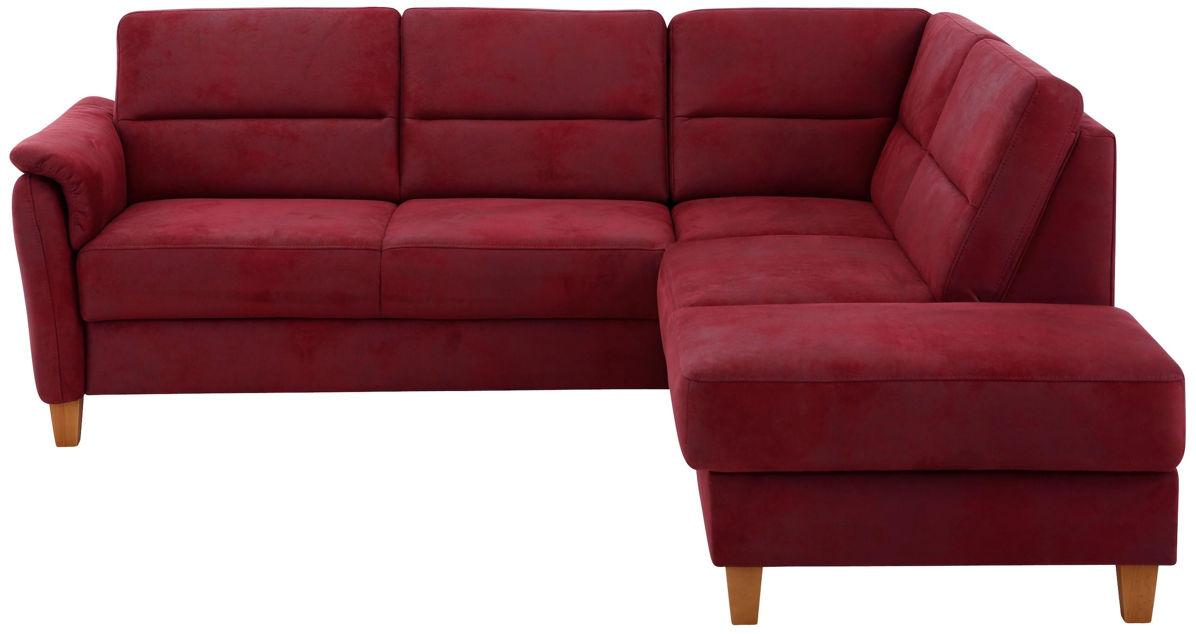 Home affaire Ecksofa »Palmera L-Form, B: 236 cm«, optional Bettfunktion & Bettkasten, Federkern