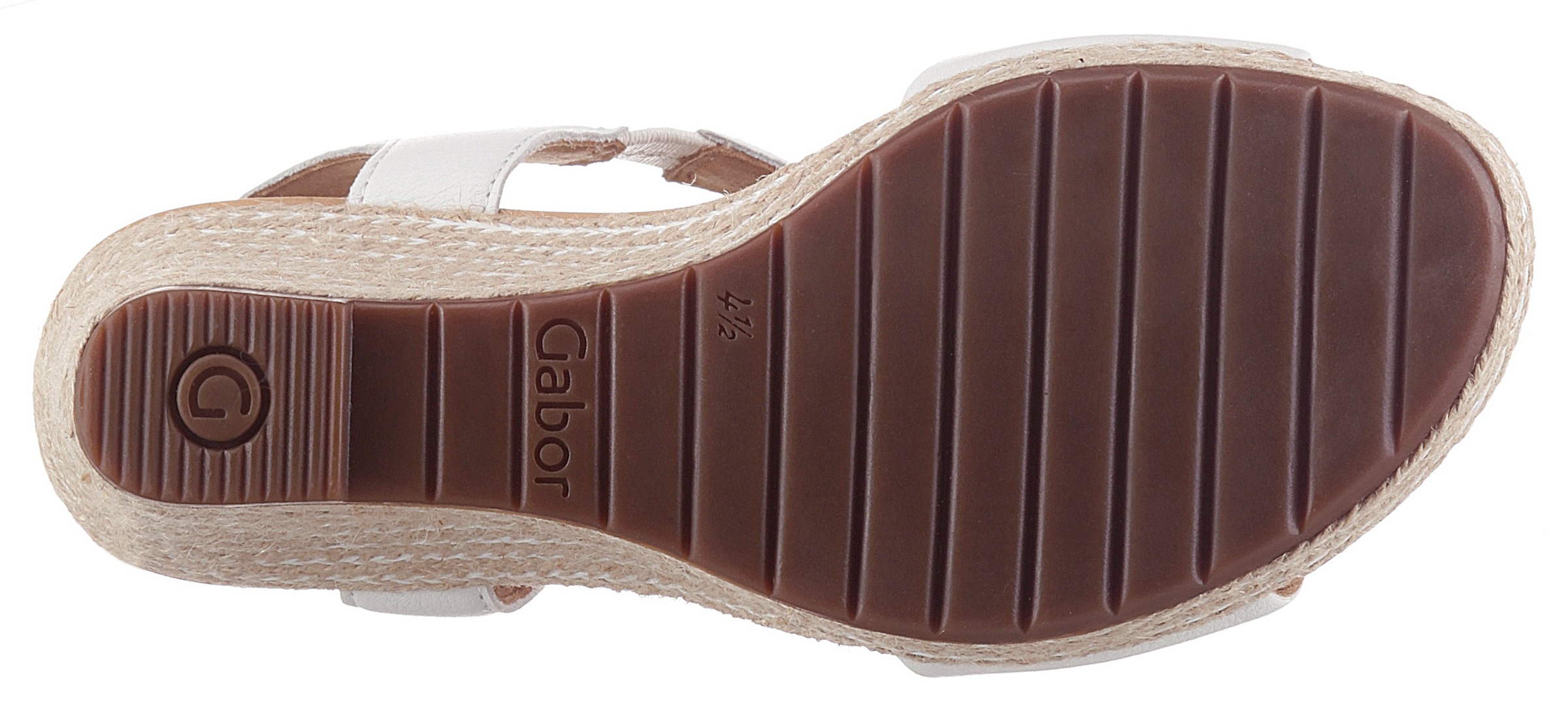Gabor Sandalette »MILANO«, Blockabsatz, Sommerschuh, Sandale mit Absatz in Korkoptik