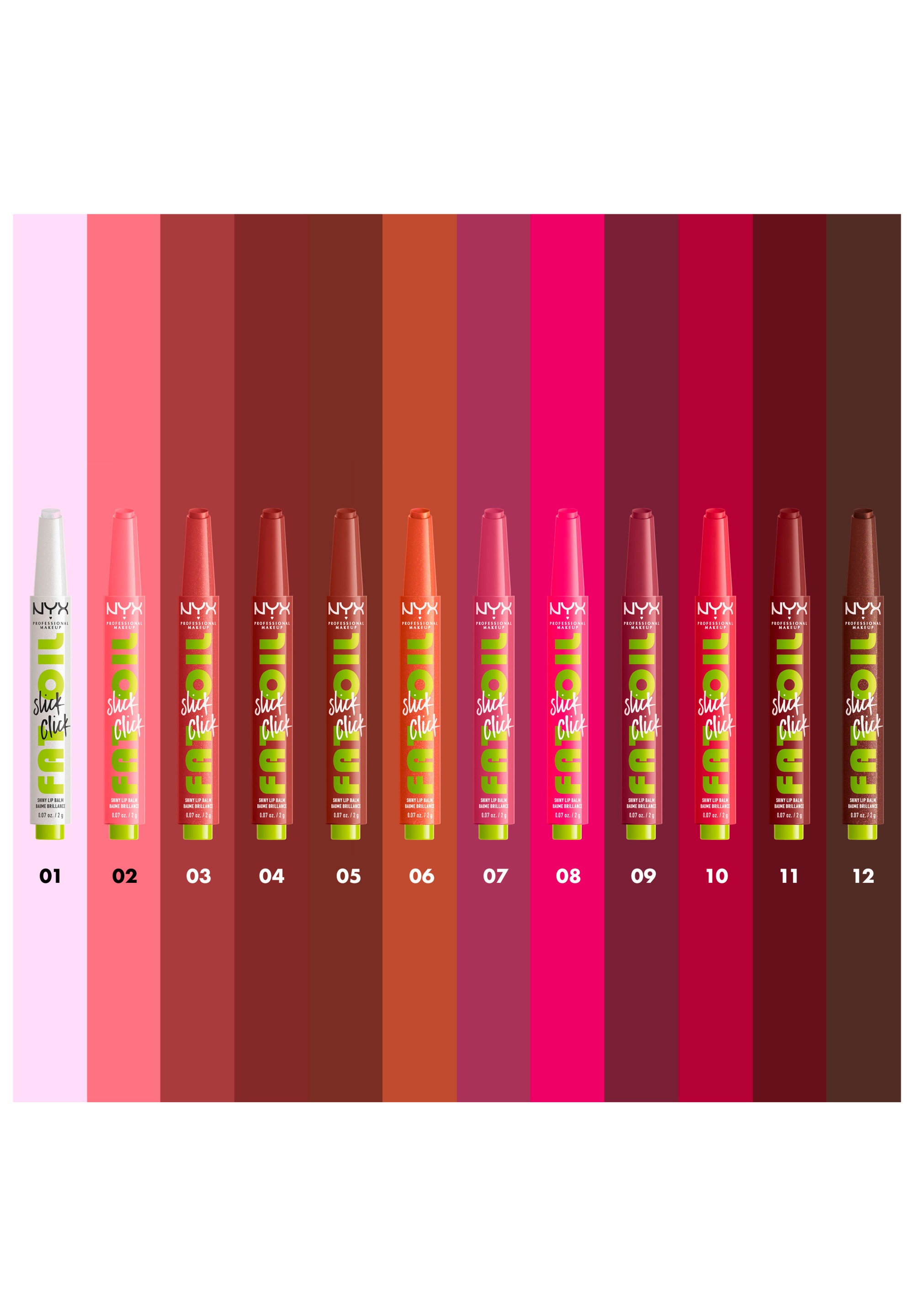 NYX Lippenstift »NYX Professional Makeup Fat Oil Slick Click«