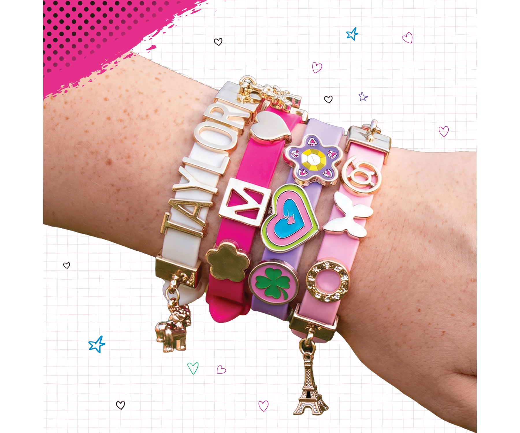 SIMBA Kreativset »Fashion Flash Slide-Charm Armband Deluxe«