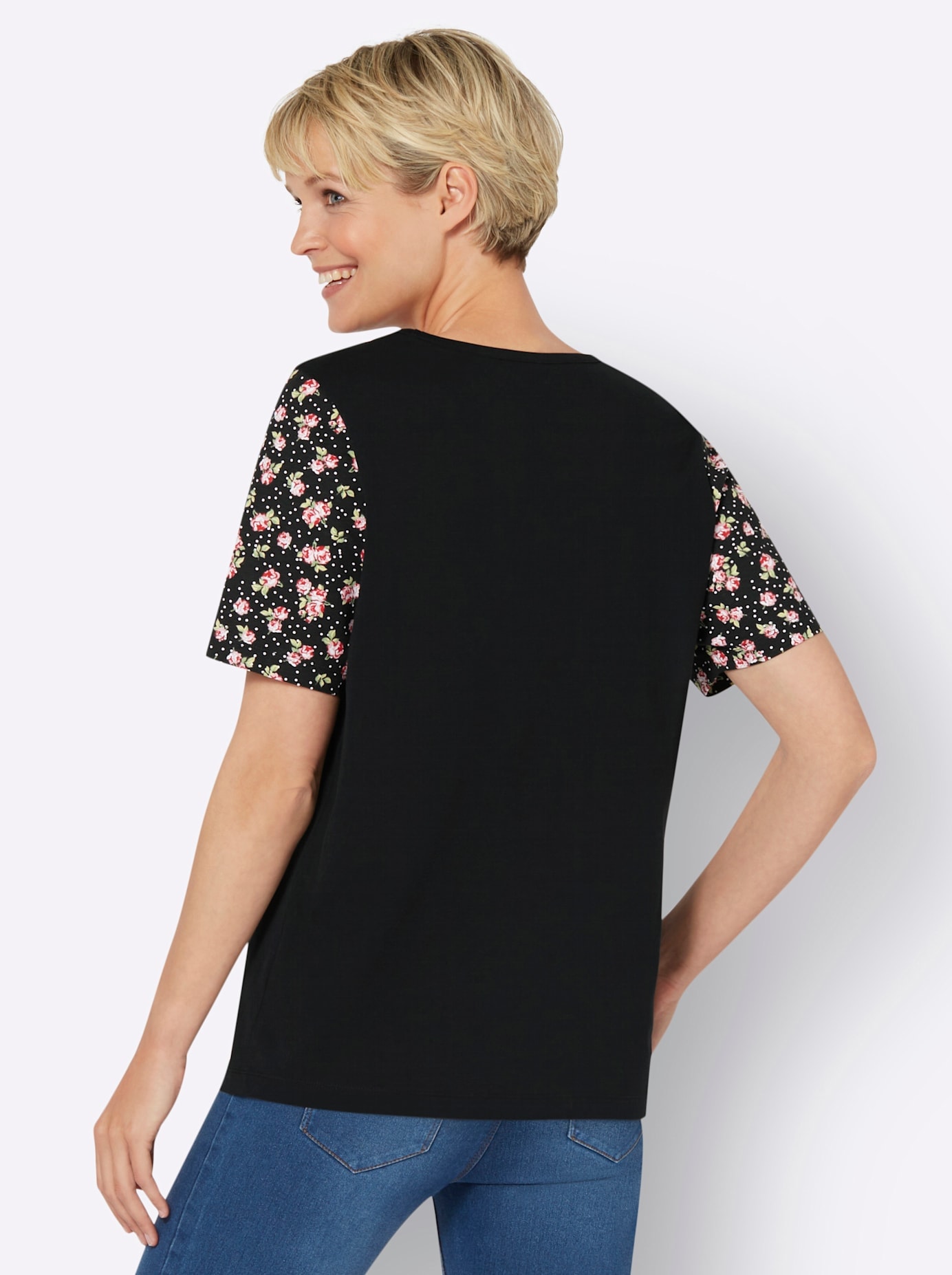 Classic Basics Rundhalsshirt »V-Shirt«, (1 tlg.)