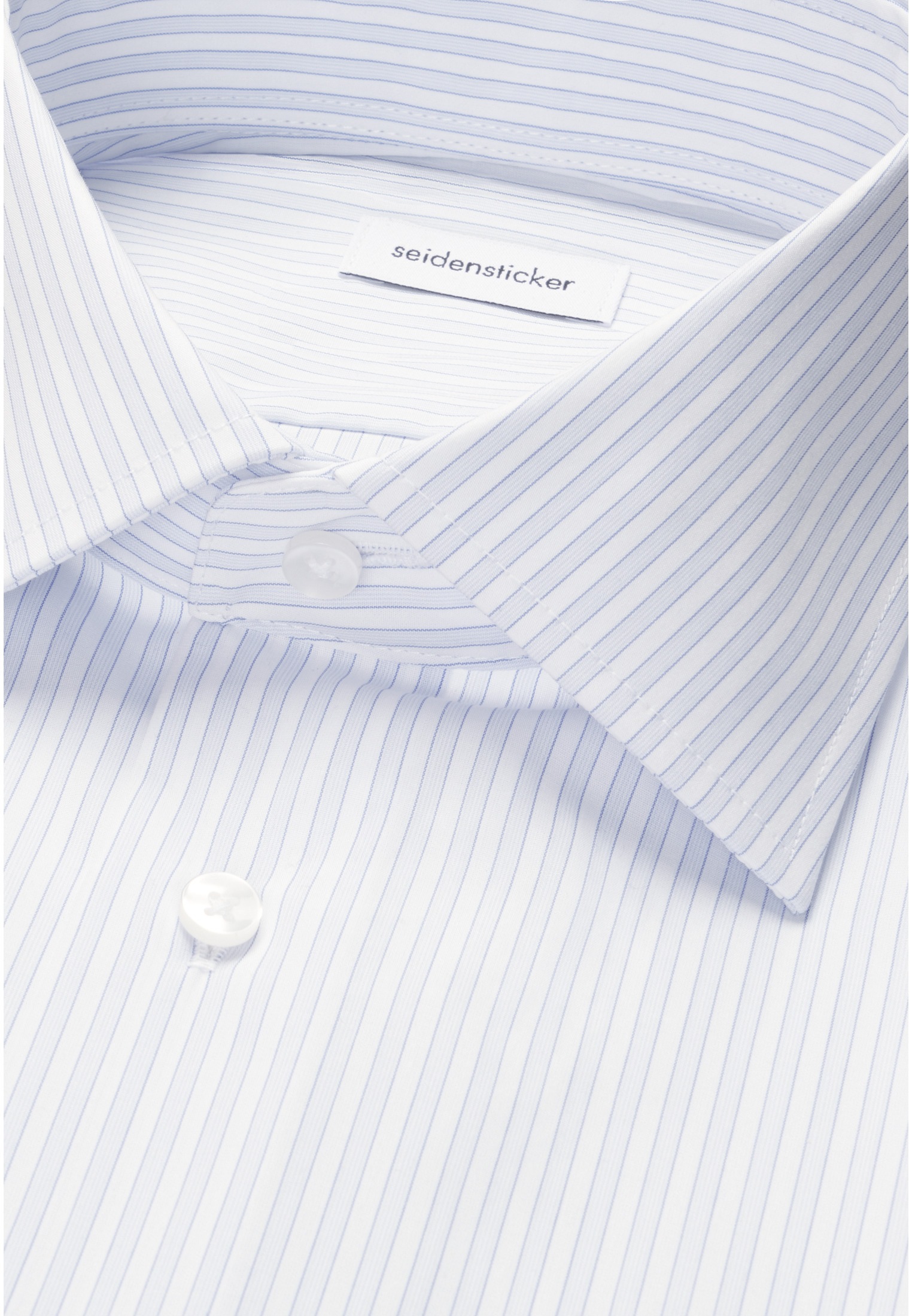 seidensticker Businesshemd »Schwarze Rose« Slim 1/1 Kentkragen Gestreift