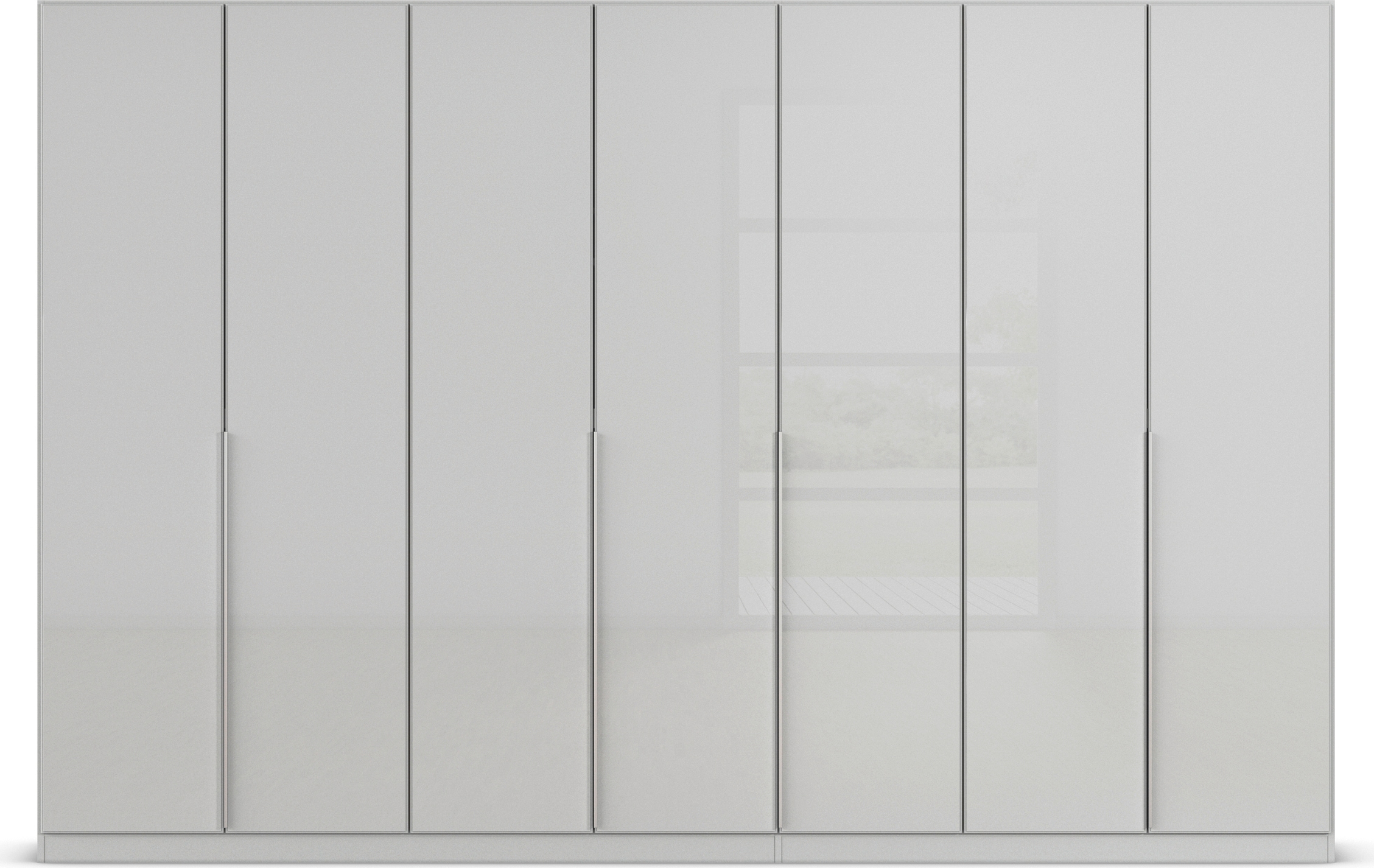 rauch Drehtürenschrank »Kleiderschrank Kleiderschränke Schrank Garderobe AGORDO mit Glasfront«, (in zwei Griff-Farben), durchdachte Innenausstattung, in 6 Breiten und 2 Höhen MADE IN GERMANY
