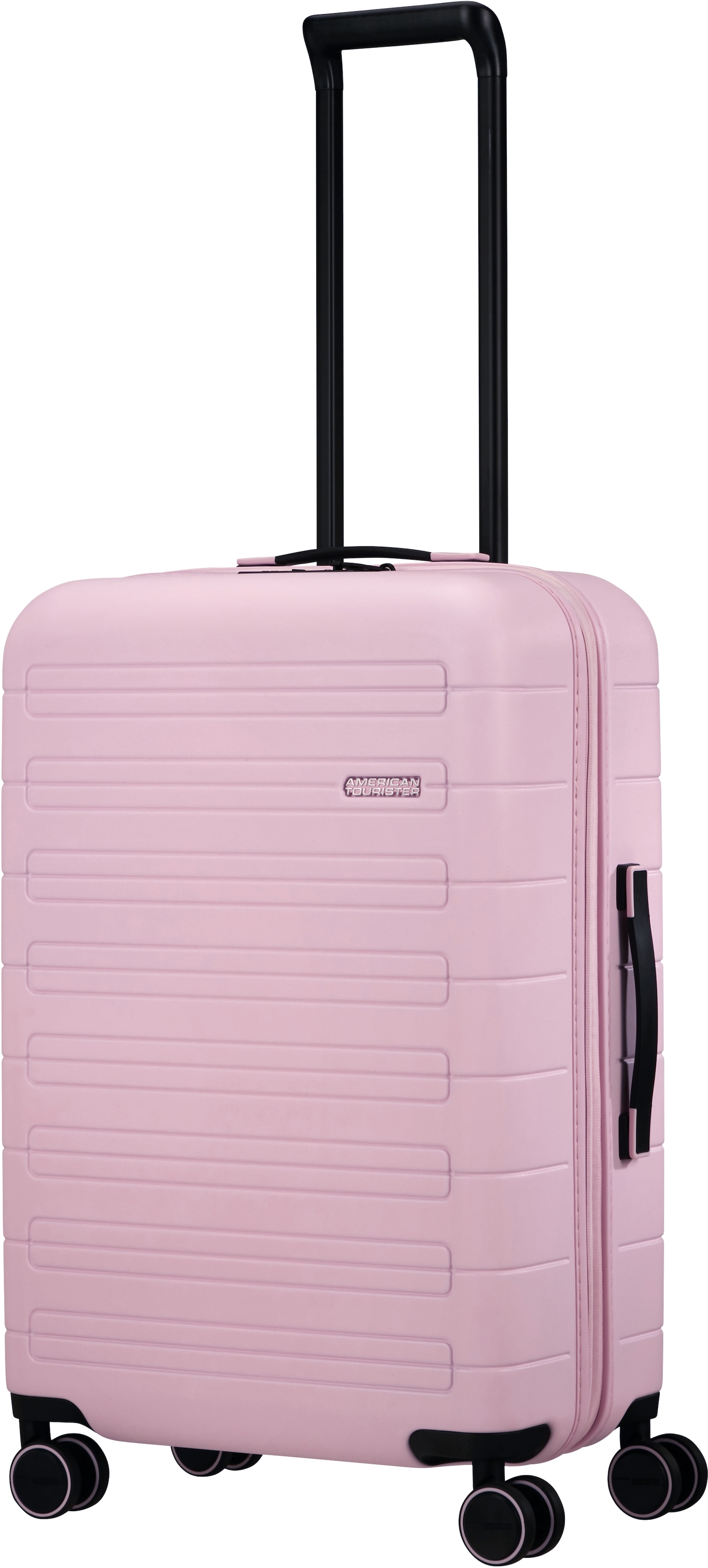American Tourister® Hartschalen-Trolley »NOVASTREAM, in verschiedenen Farben und Größen«, 4 Rollen, Reisekoffer Großer Koffer TSA-Zahlenschloss mit Volumenerweiterung