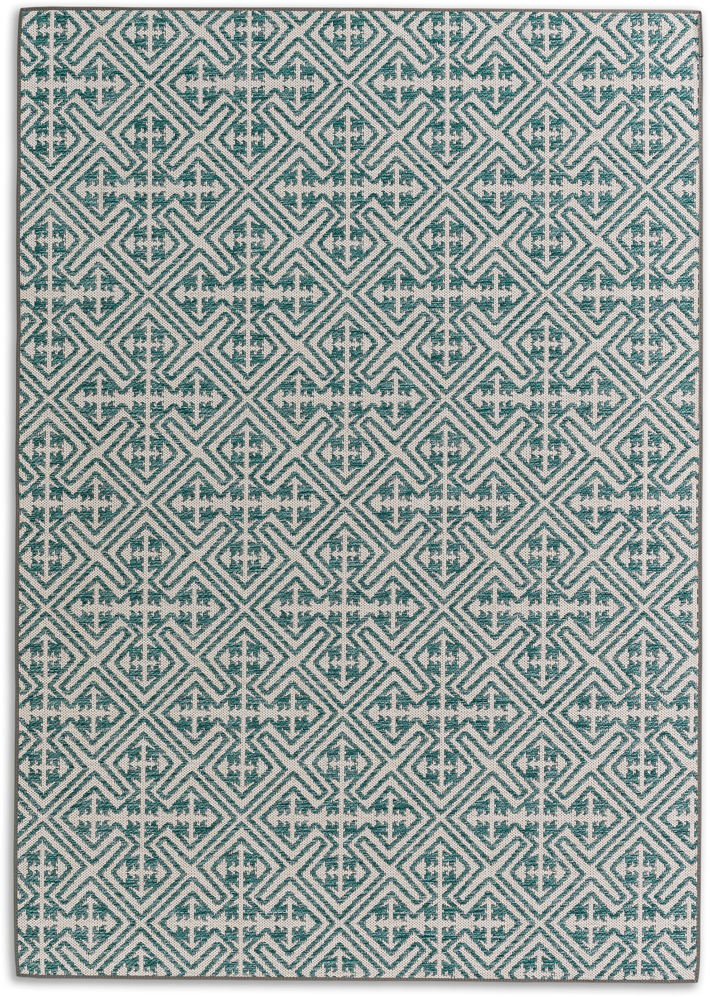 SCHÖNER WOHNEN-Kollektion Teppich »Parkland eleganter und Outdoor 6351 Flachflorteppich In- geeignet, rechteckig, 222«
