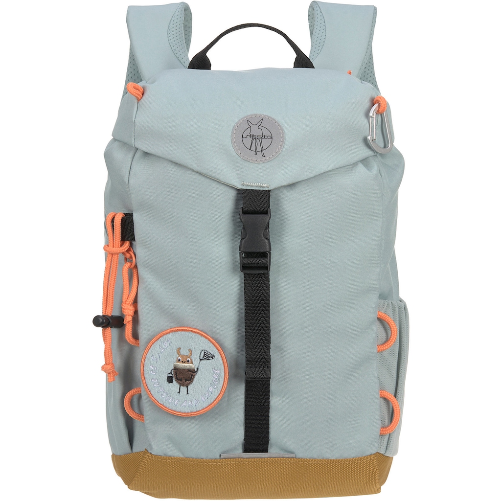 LÄSSIG Kinderrucksack »Nature, Mini Outdoor Backpack, Light Blue«, Reflektoren