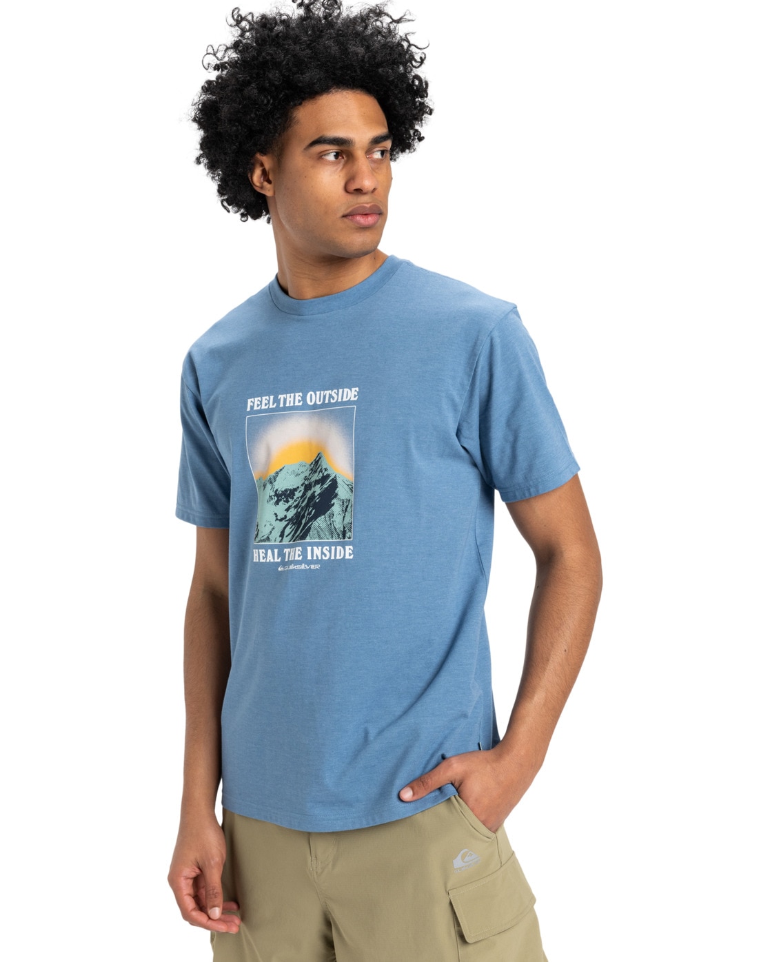 Quiksilver T-Shirt »Feel The Outside«