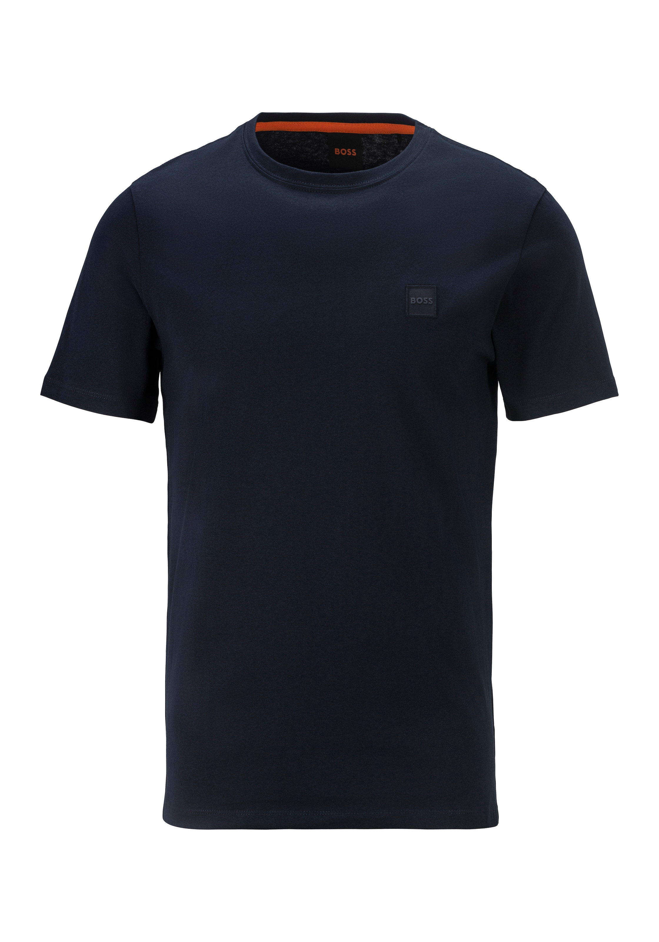 BOSS ORANGE T-Shirt »Tales« mit BOSS Stickerei auf der Brust