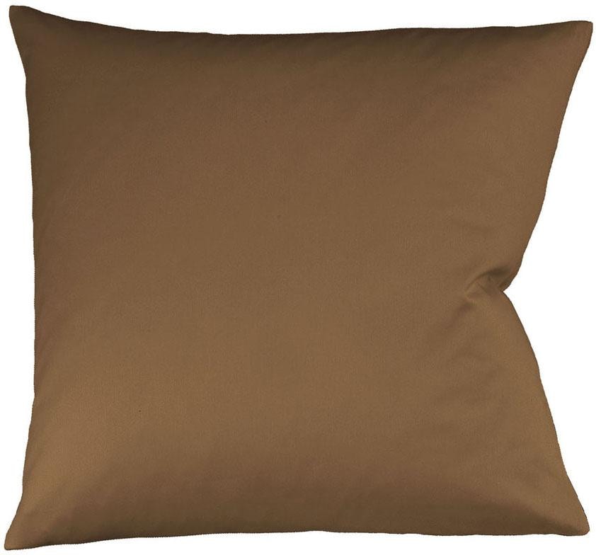 fleuresse Kissenbezug "Colours Mako Satin, 100% Baumwolle, mit Reißverschluss" Mako Satin, glänzend, glatt, Premium Qualität