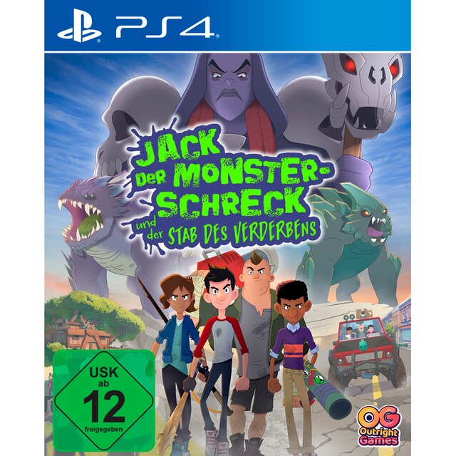 Outright Games Spielesoftware »Jack, der Monsterschreck (The Last Kids on  Earth)«, PlayStation 4 bei