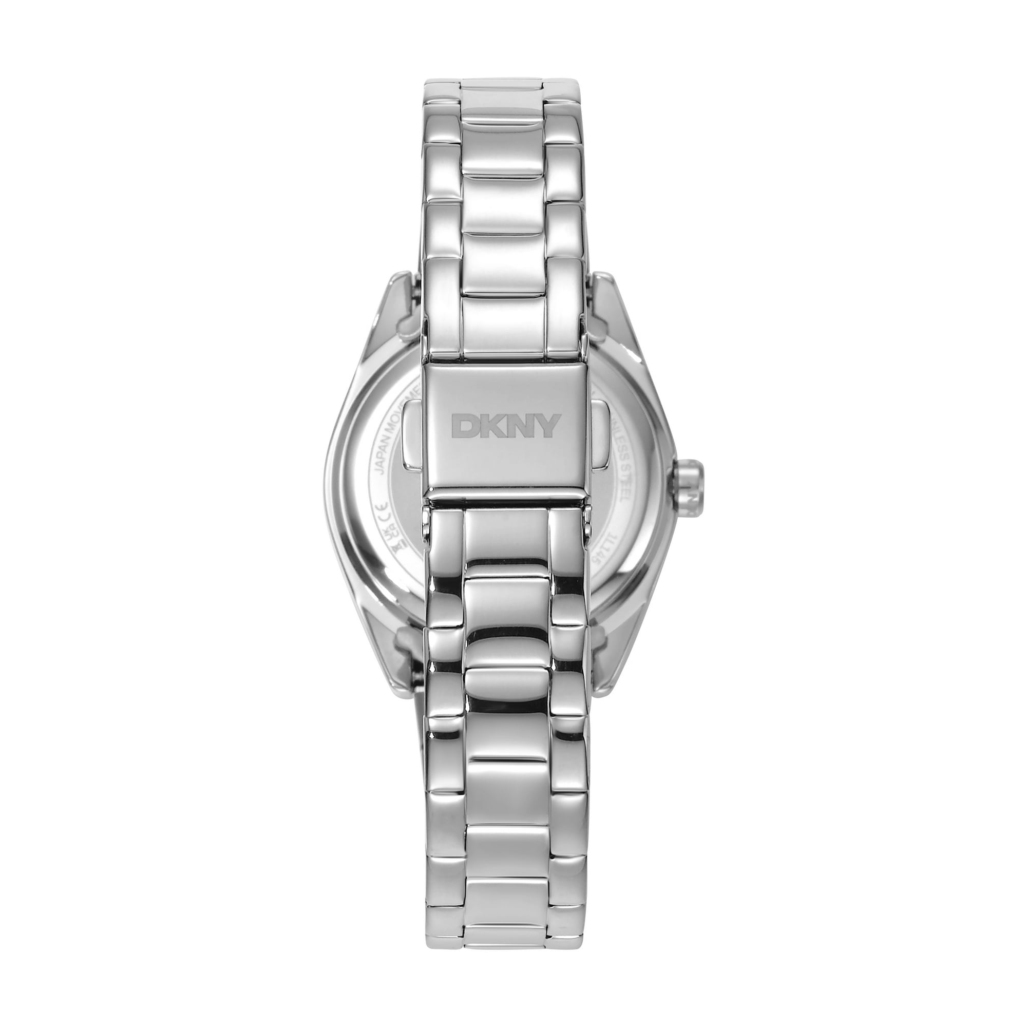 DKNY Quarzuhr »Logo Watch Set« Armbanduhr, Damenuhr, Edelstahlarmband, Ideal auch als Geschenk