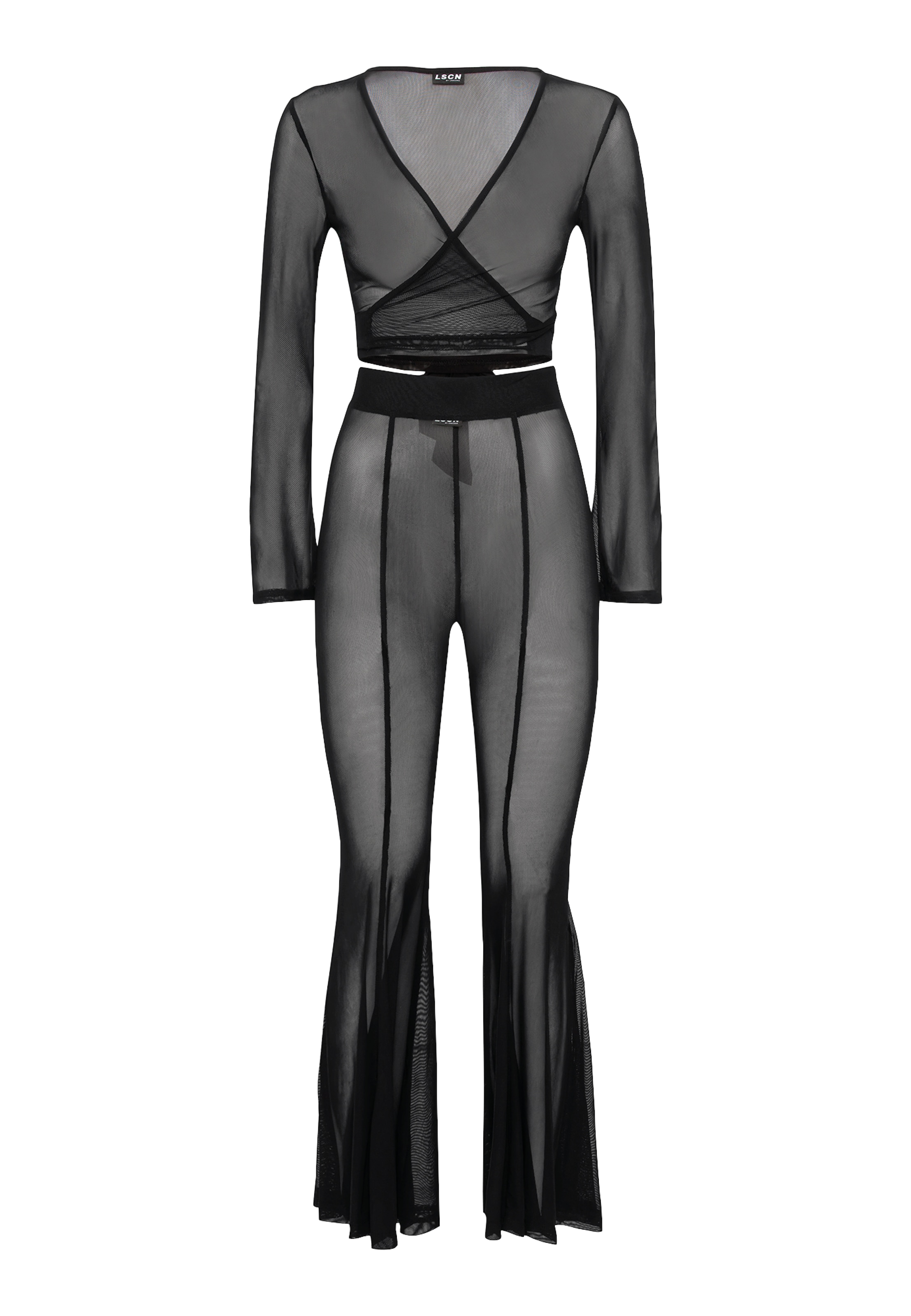 LSCN by LASCANA Langarmshirt, (Set, 2 tlg., + Hose)