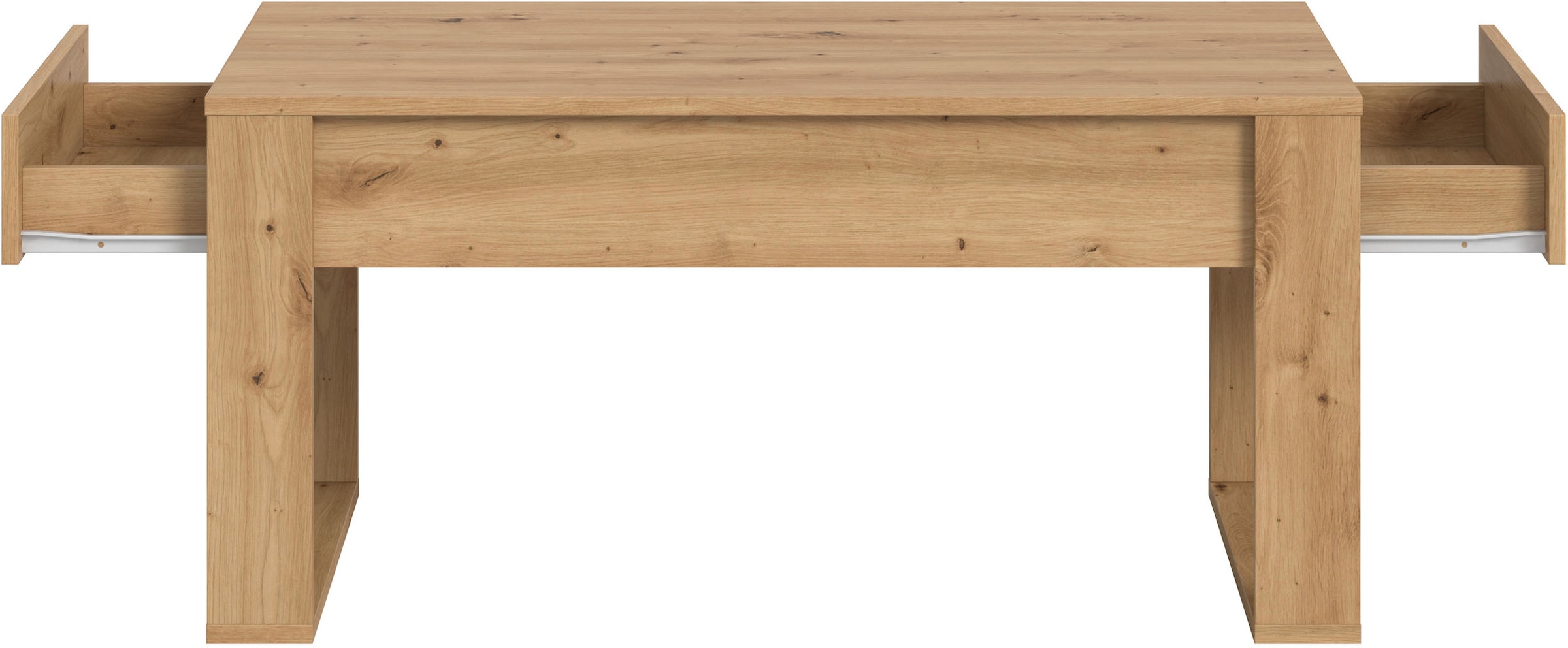 INOSIGN Couchtisch »LÖMA, Breite 110 cm, inkl. 2 Schubkästen, mit Kufengestell« Beistelltisch, Tisch, Coffeetable, Wohnzimmertisch