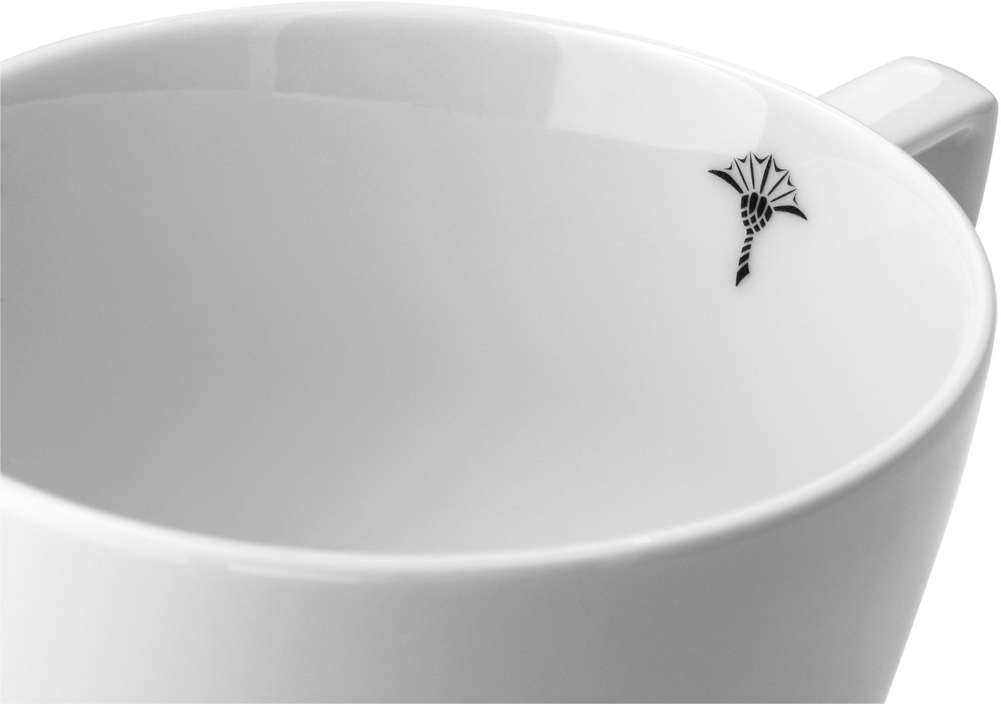 JOOP! Tasse »JOOP! SINGLE CORNFLOWER«, (Set, 2 tlg.), mit einzelner Kornblume als Dekor, 2-teilig, Made in Germany