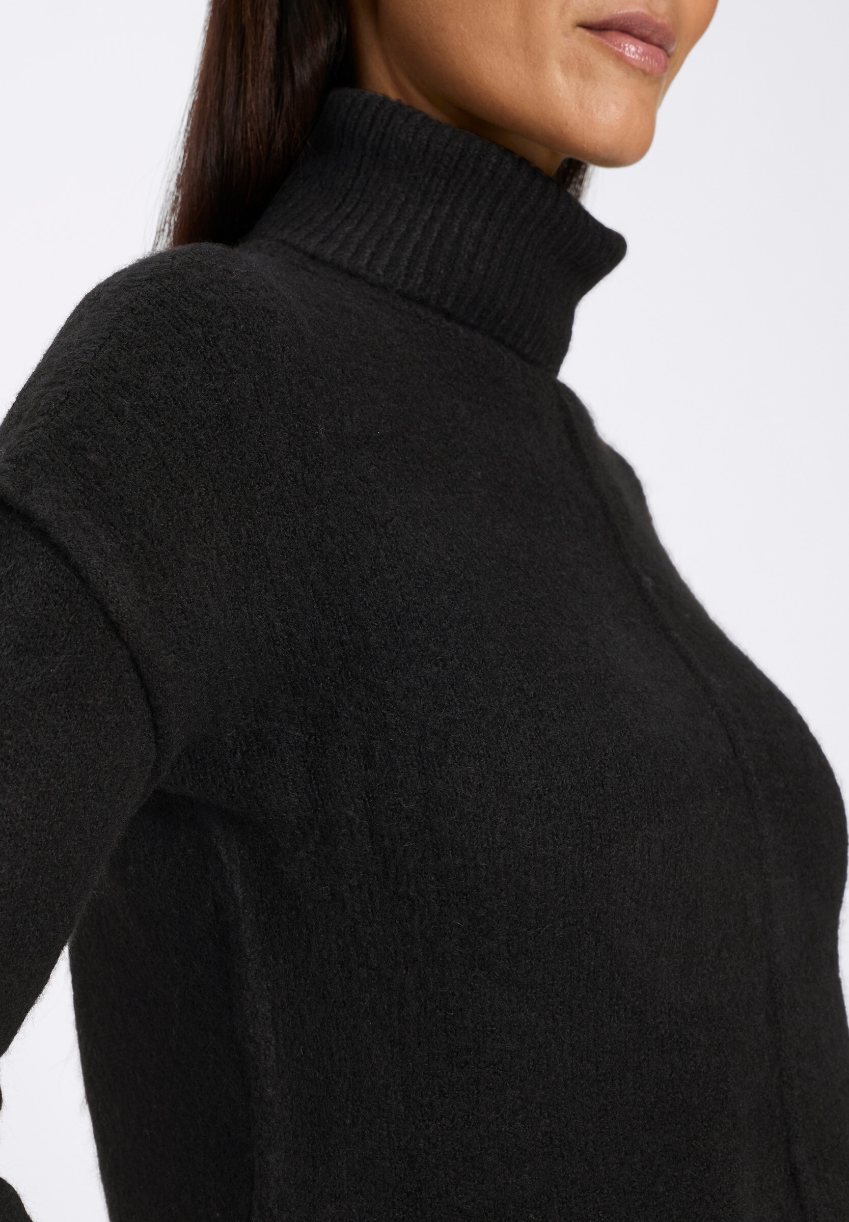 heine Strickpullover »Rollkragen-Pullover Rollkragenpullover mit eingearbeiteten Taschen«