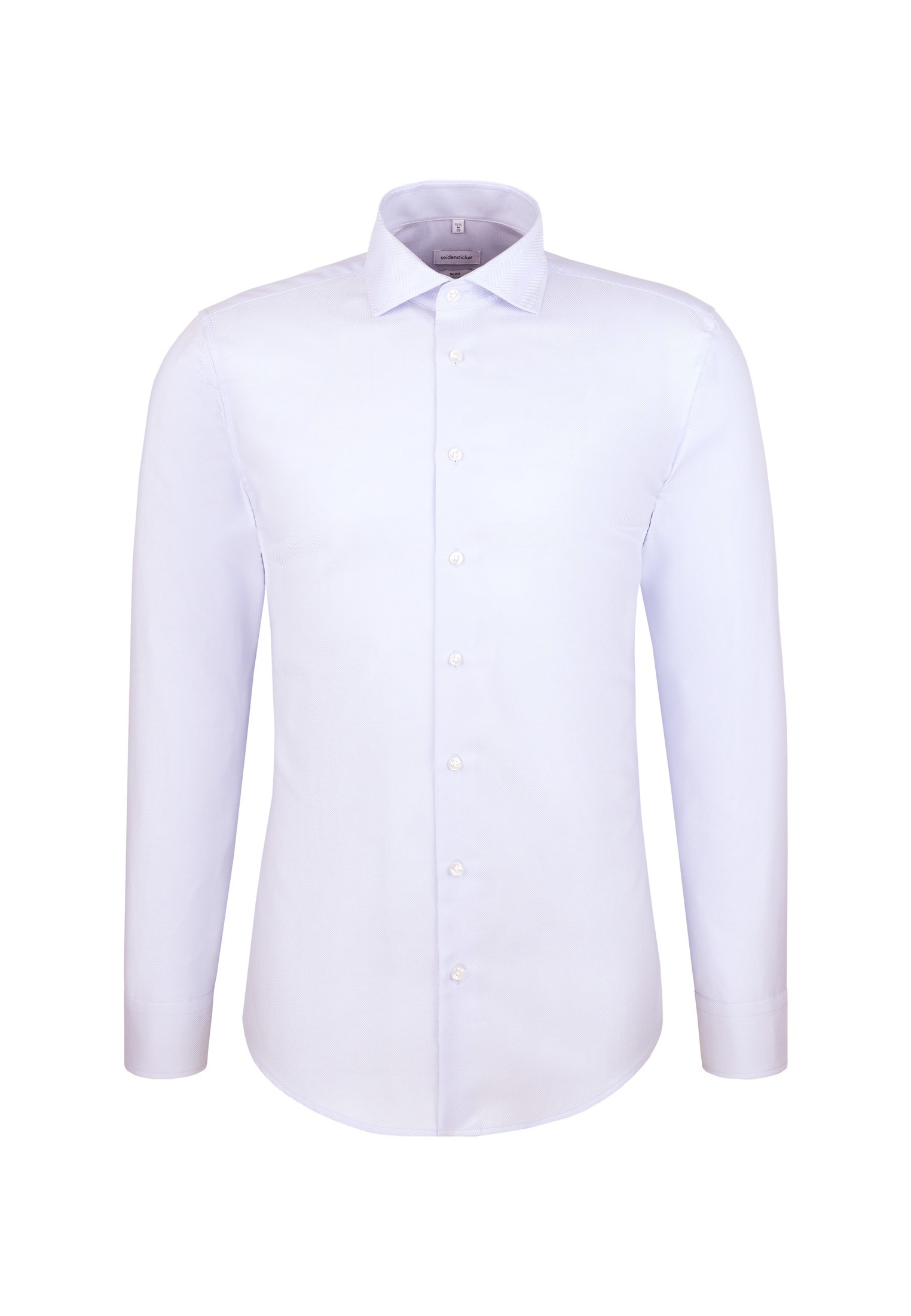 seidensticker Businesshemd »Schwarze Rose« Slim 1/1 Kentkragen Fischgrat