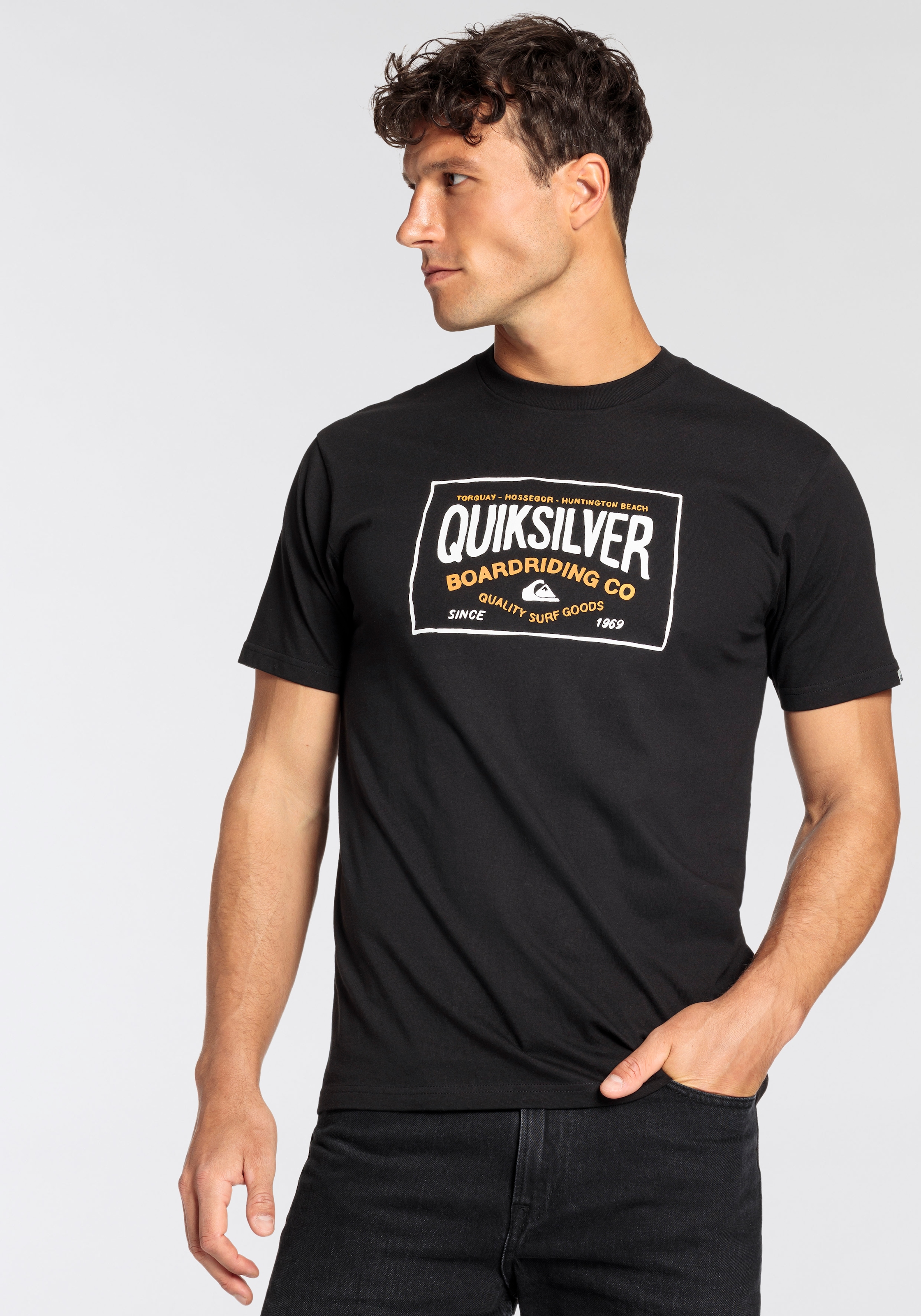 Quiksilver T-Shirt »CIRCLE CORNER SHORT SLEEVE TEE PACK YM«