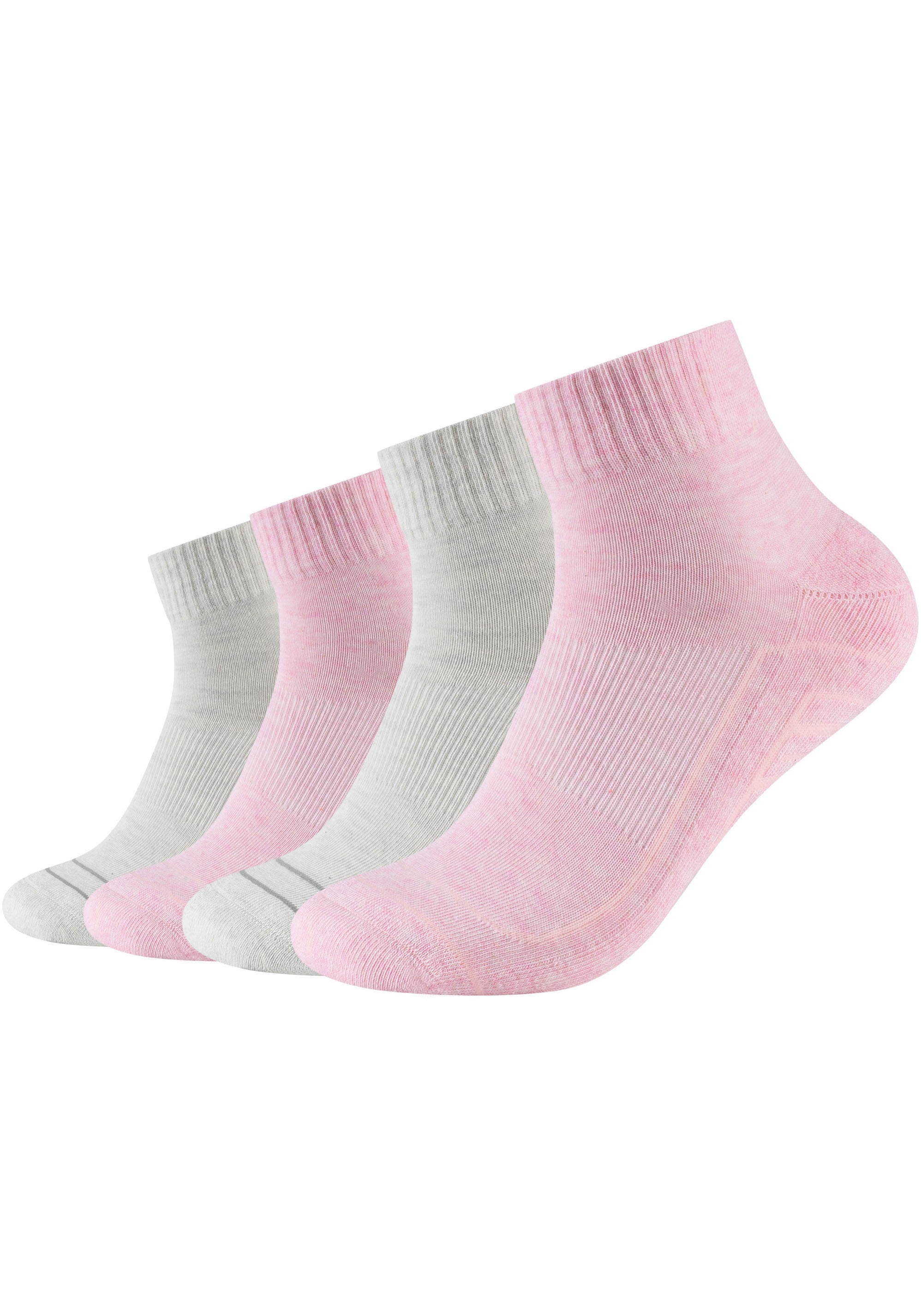 Camano Kurzsocken »ca-soft«, (6 Paar), mit verstärktem Zehenbereich