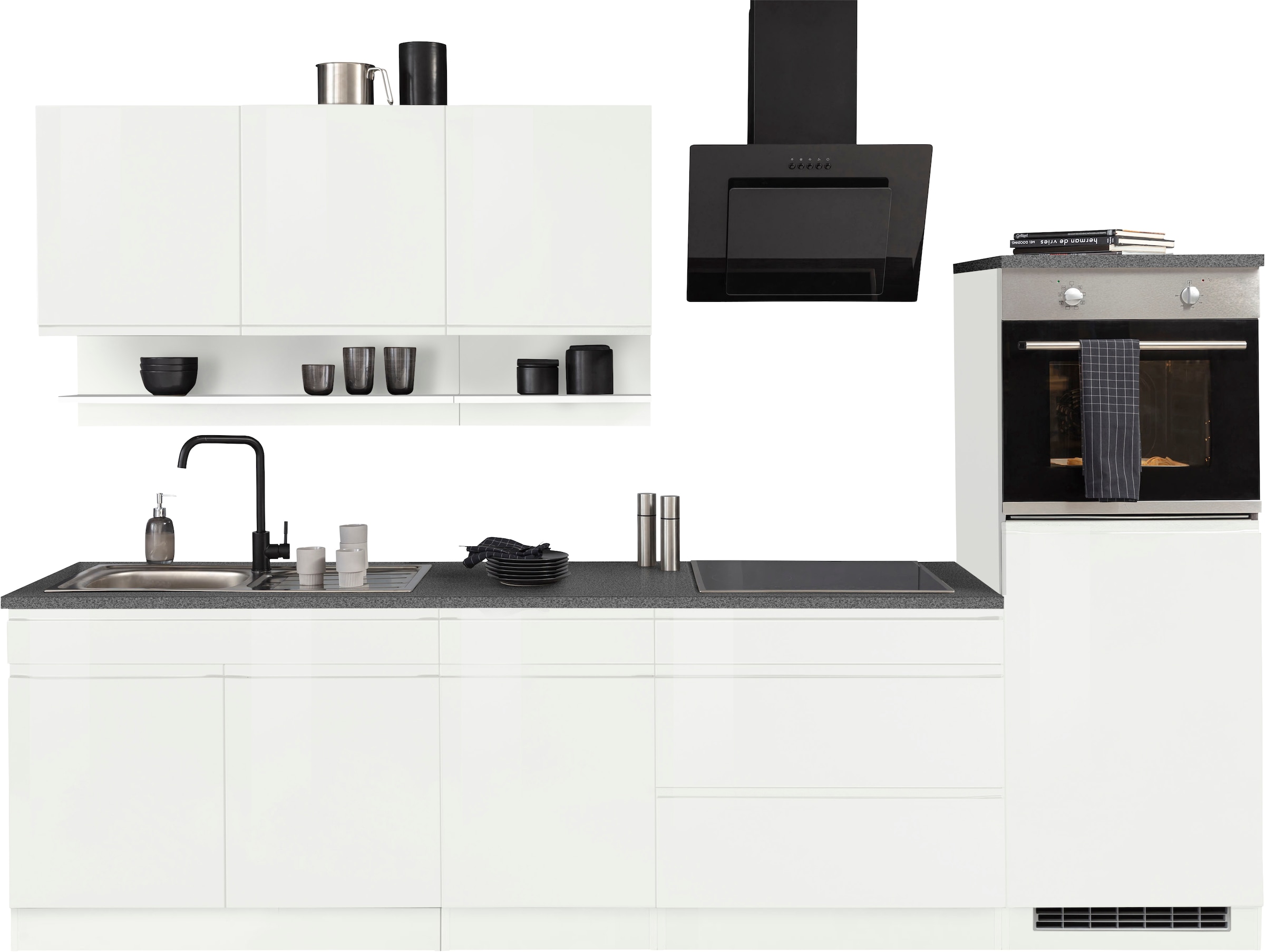 KOCHSTATION Küchenzeile »KS-Virginia« Breite 290, ohne E-Geräte