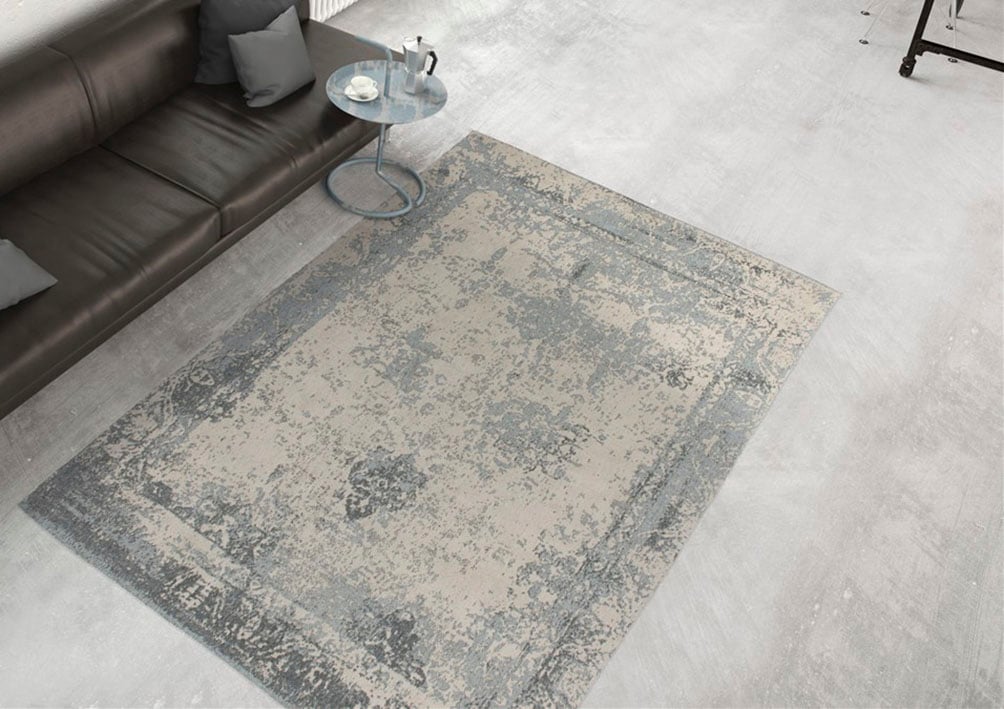 my home Teppich »Bosco« rechteckig 10 mm Höhe Vintage Design, Wohnzimmer