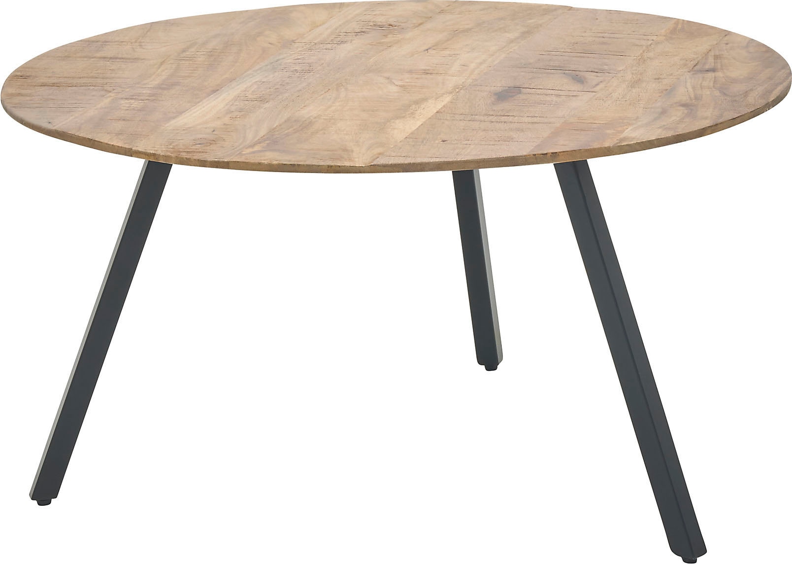 Stolkom Couchtisch »Gloria«, rund Massivholz Mango Wood