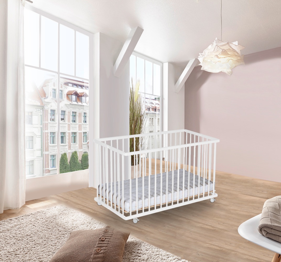 Schardt Babybett »Klappbett Flexi«, zusammenklappbar