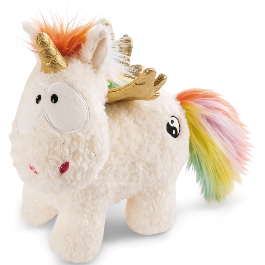 Nici Kuscheltier »Theodor & Friends, Einhorn Rainbow Yang, 22cm«