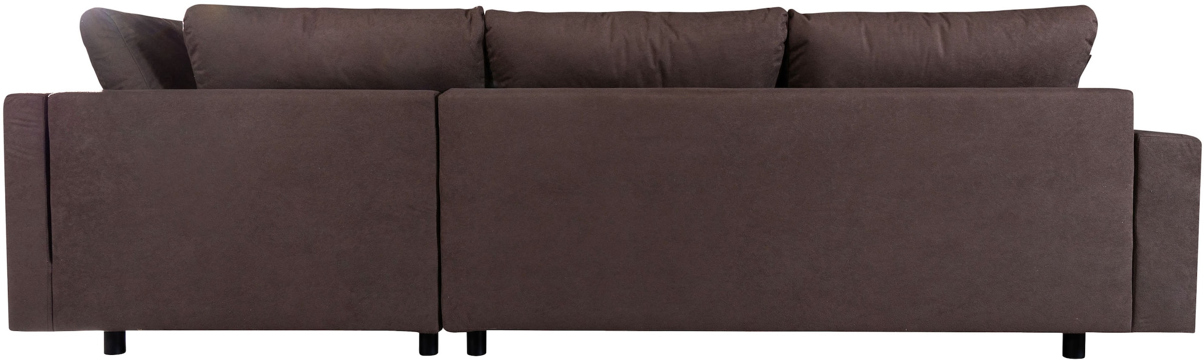 COLLECTION AB Ecksofa »Toni L-Form 274 cm« Set: Sofa & Hocker, 2 Zierkissen, Bonell-Federkern