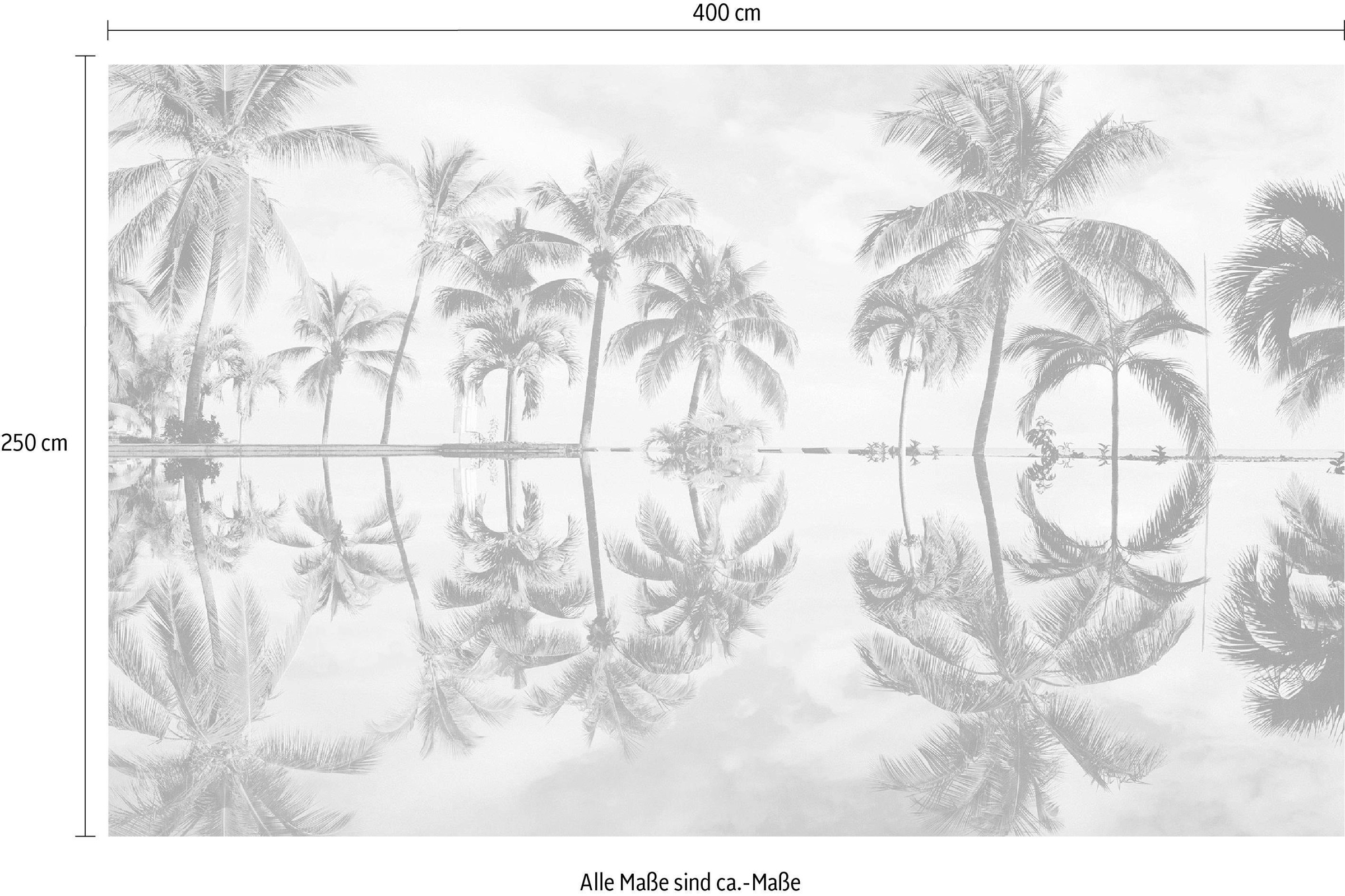 Komar Vliestapete »Digitaldruck Vlies - Key West - Größe 400 x 250 cm«, bedruckt, Wohnzimmer, Schlafzimmer