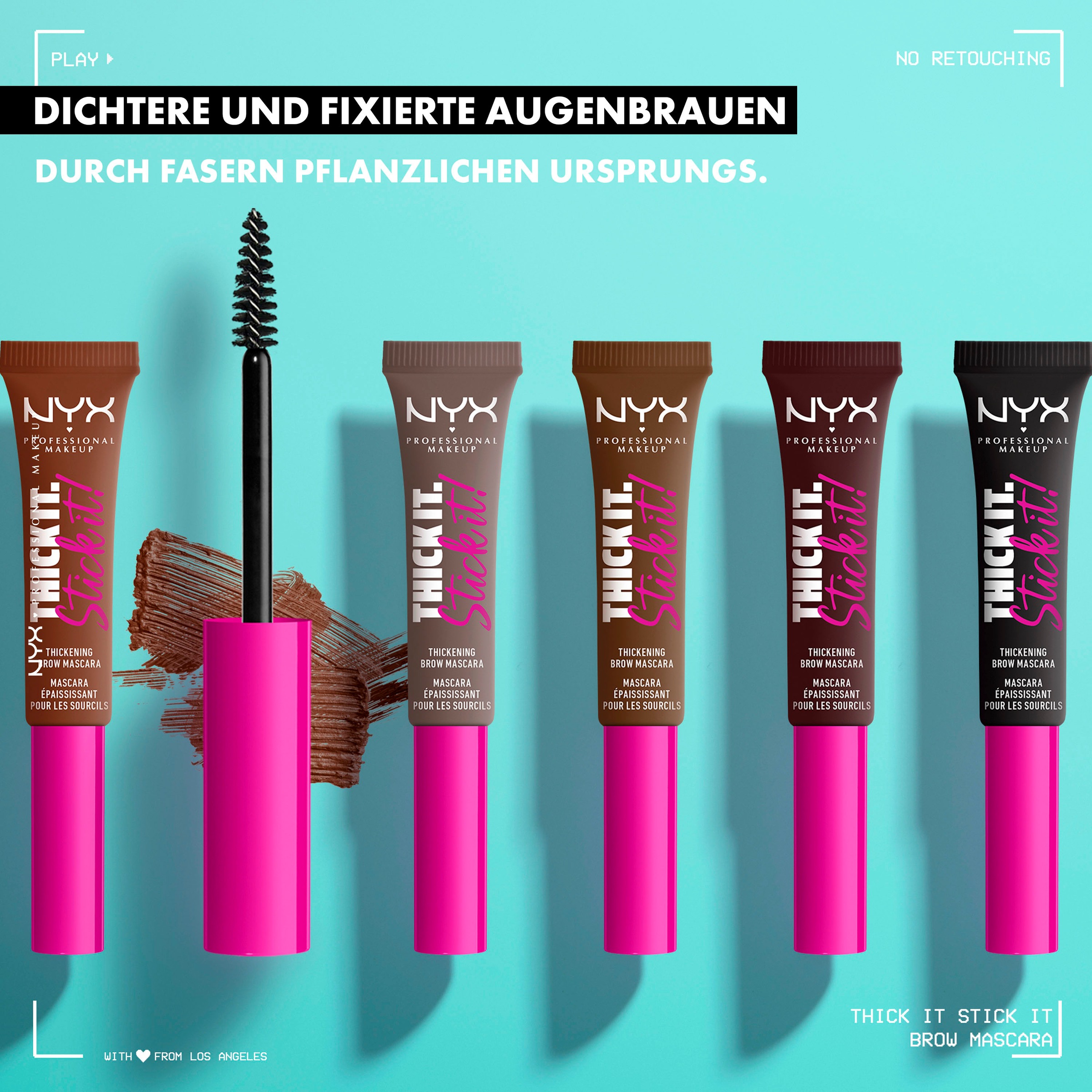 NYX Augenbrauen-Kosmetika »Professional Makeup Brow Mascara«