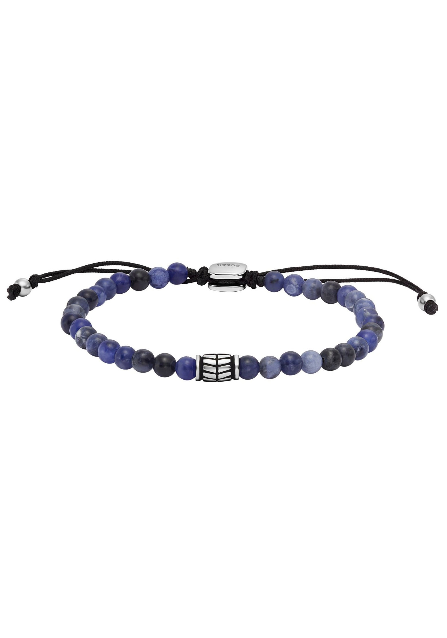 Fossil Armband »Schmuck Geschenk Edelstahl Armschmuck JEWELRY« mit Hämatit, Tigerauge, Sodalith oder Malachit