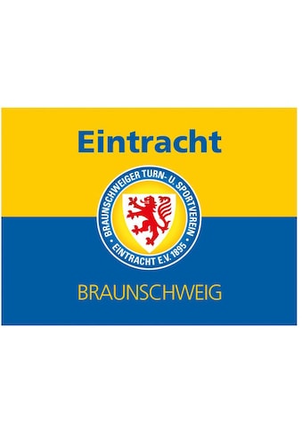 Wandtattoo »Eintracht Braunschweig Banner«, (1 St.)