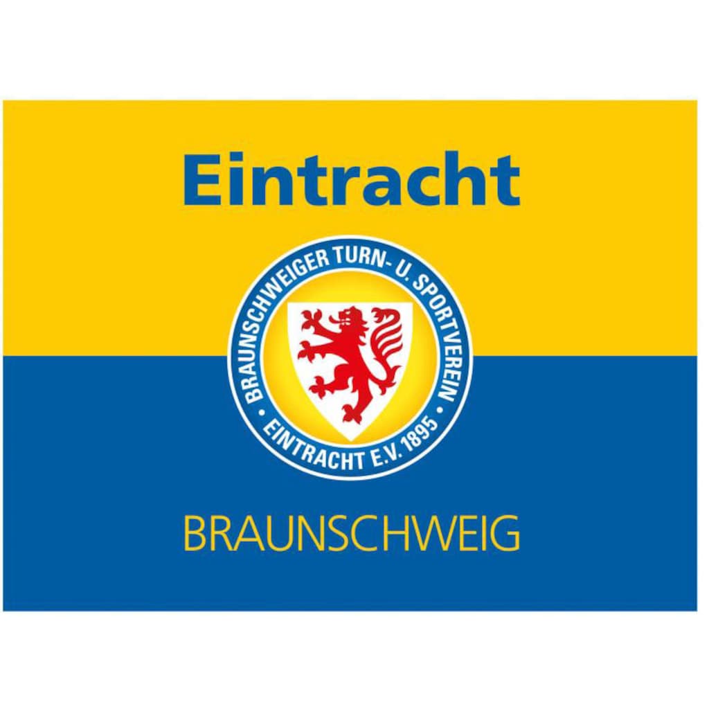 Wall-Art Wandtattoo »Eintracht Braunschweig Banner«, (1 St.)