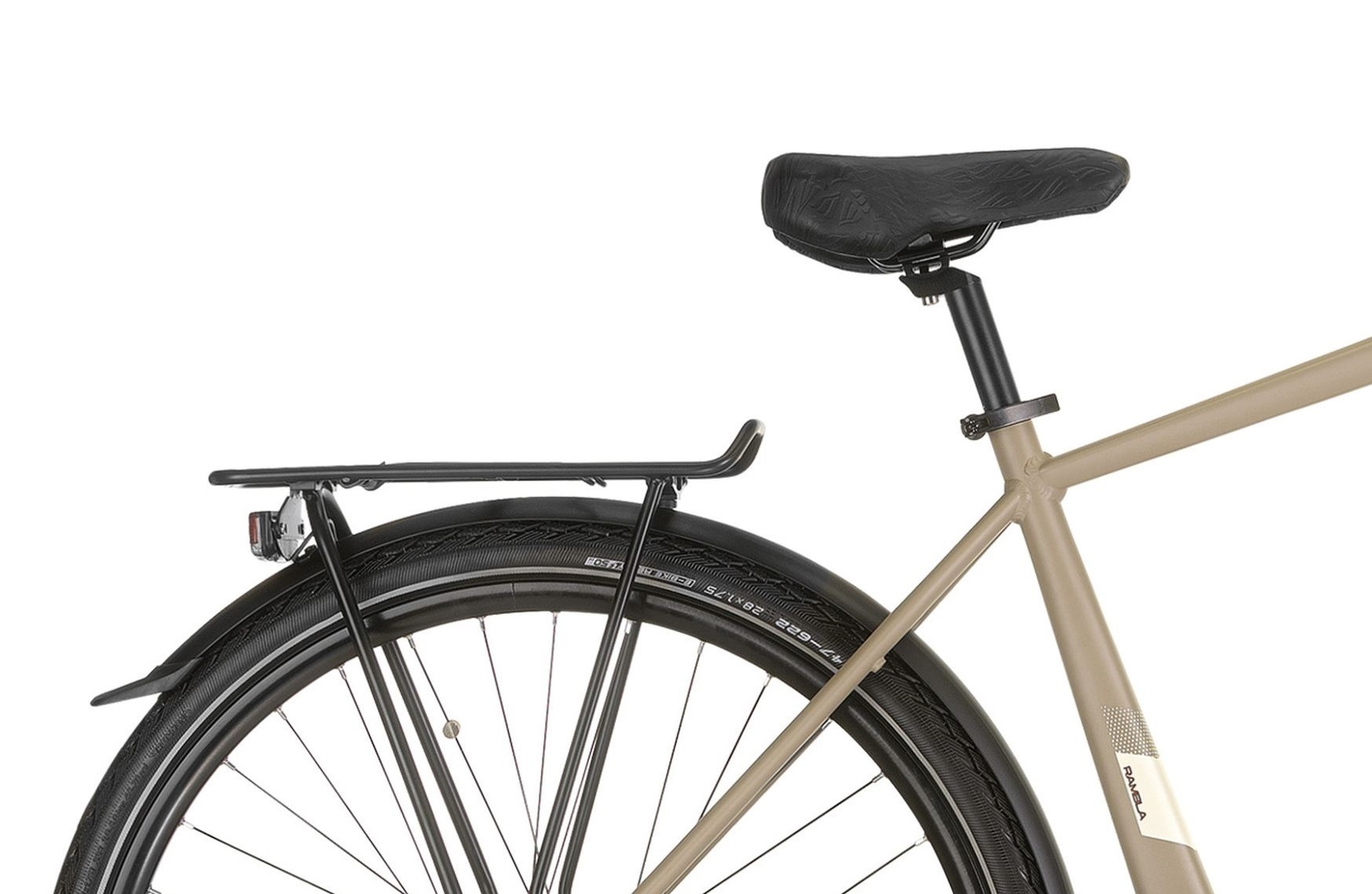MBM E-Bike »Elektro-Citybike 28 Zoll RAMBLA SPORT Man, sabbia«