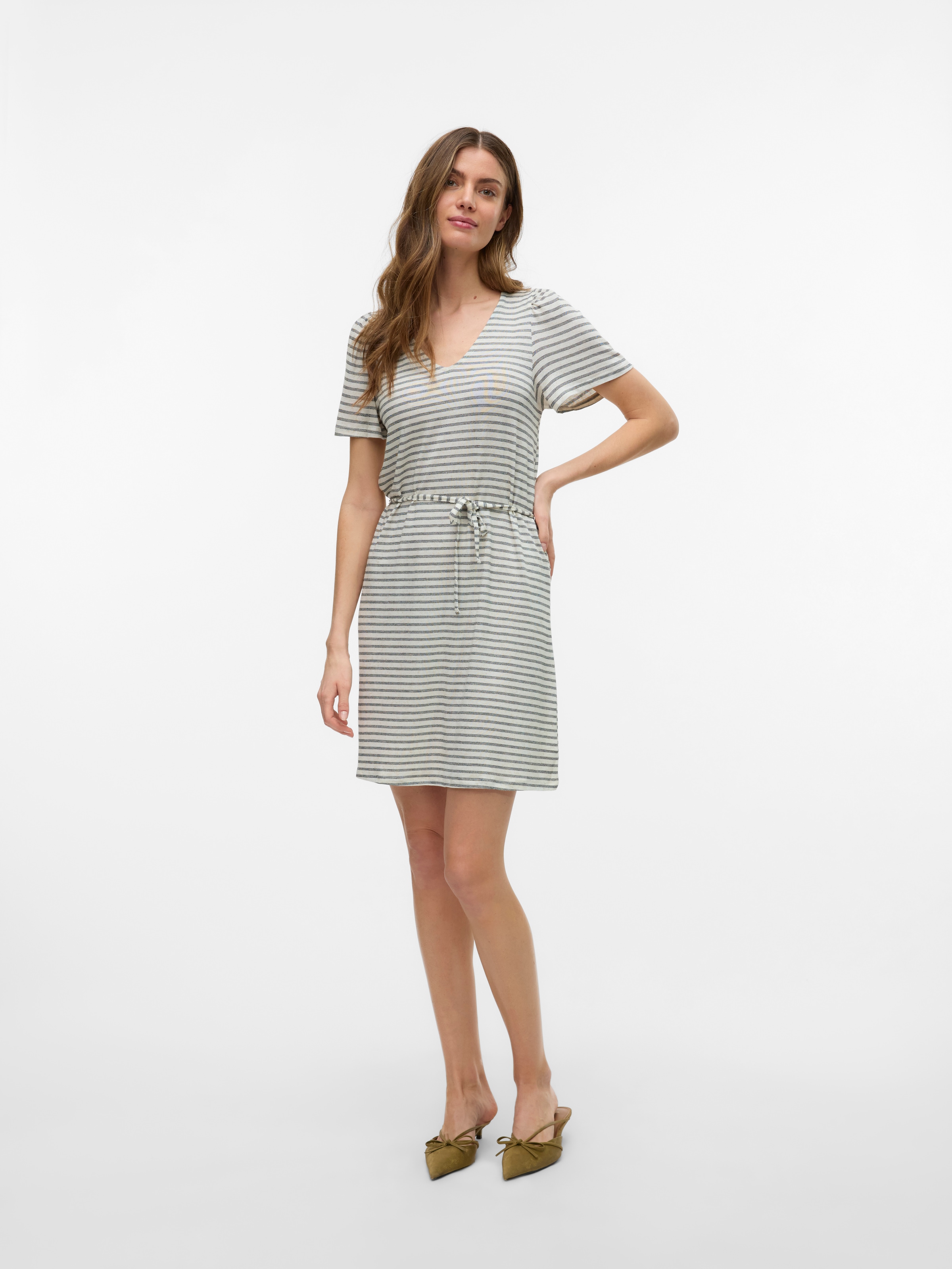 Vero Moda Minikleid »VMGINA 2/4 SHORT DRESS JRS GA NOOS«